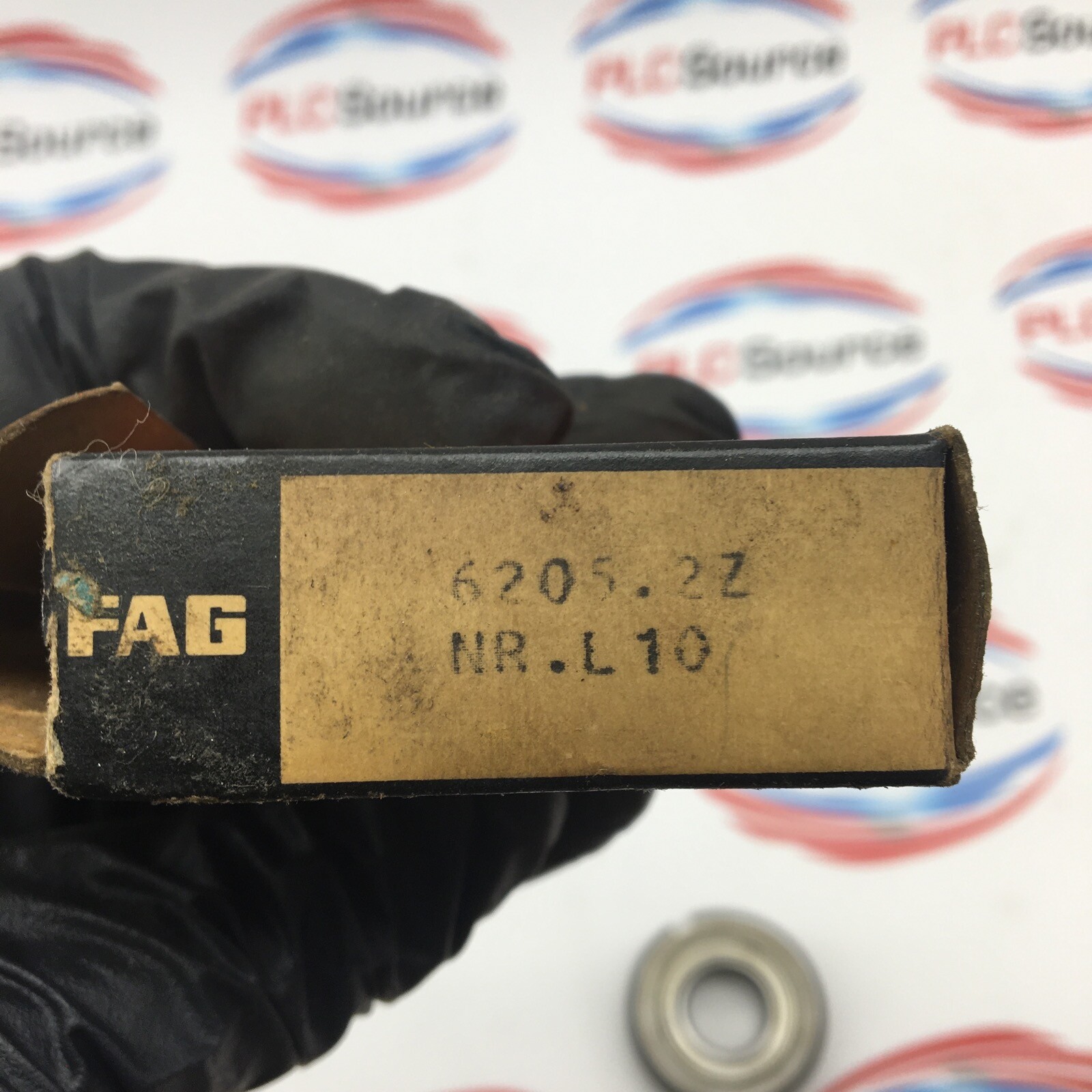 FAG 6205-2Z DEEP GROOVE RADIAL BALL BEARING w/SNAP RING