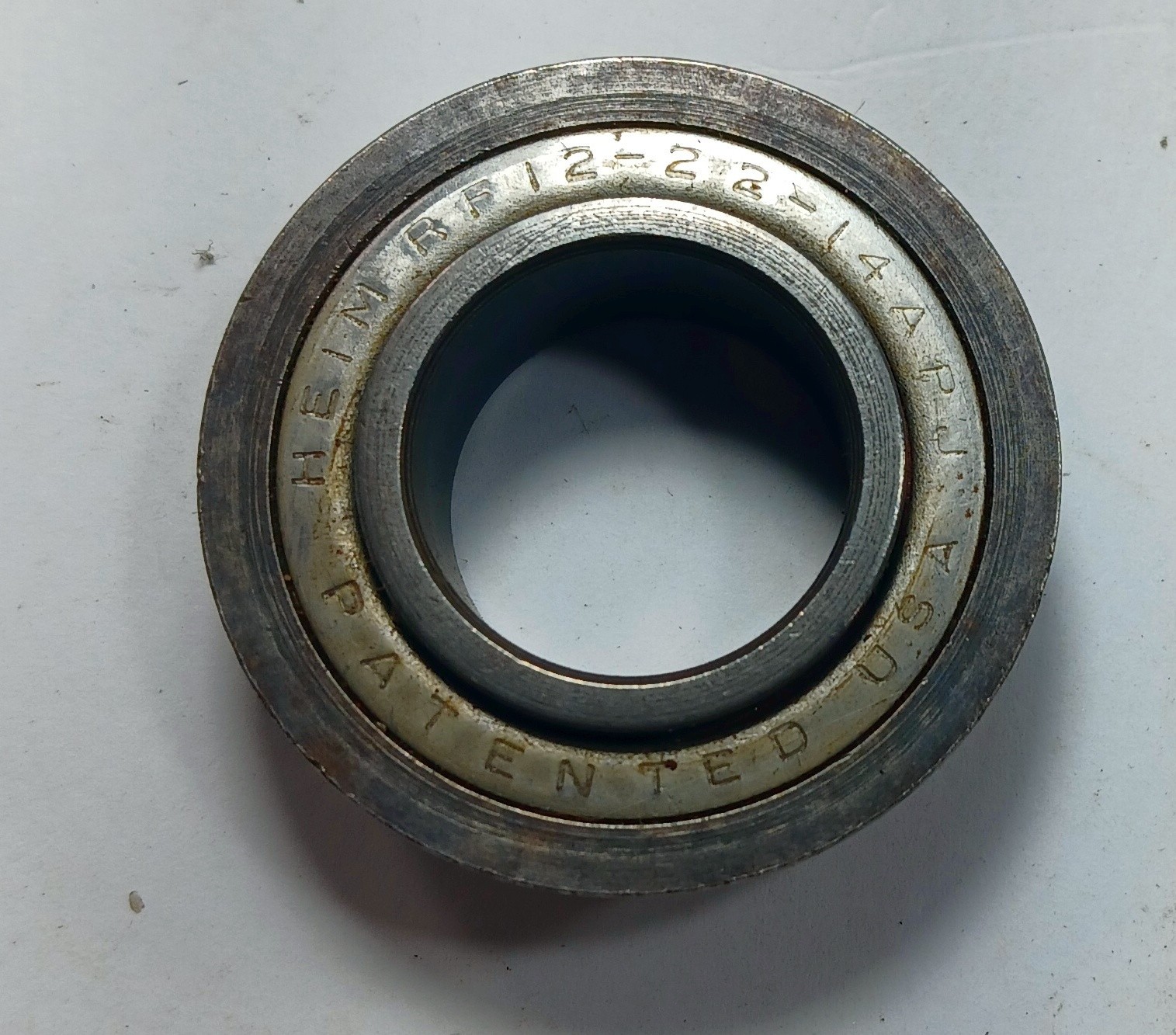 1 NEW HEIM RF12-23-14 FLANGED ROLLER BALL BEARING NNB ***MAKE OFFER***