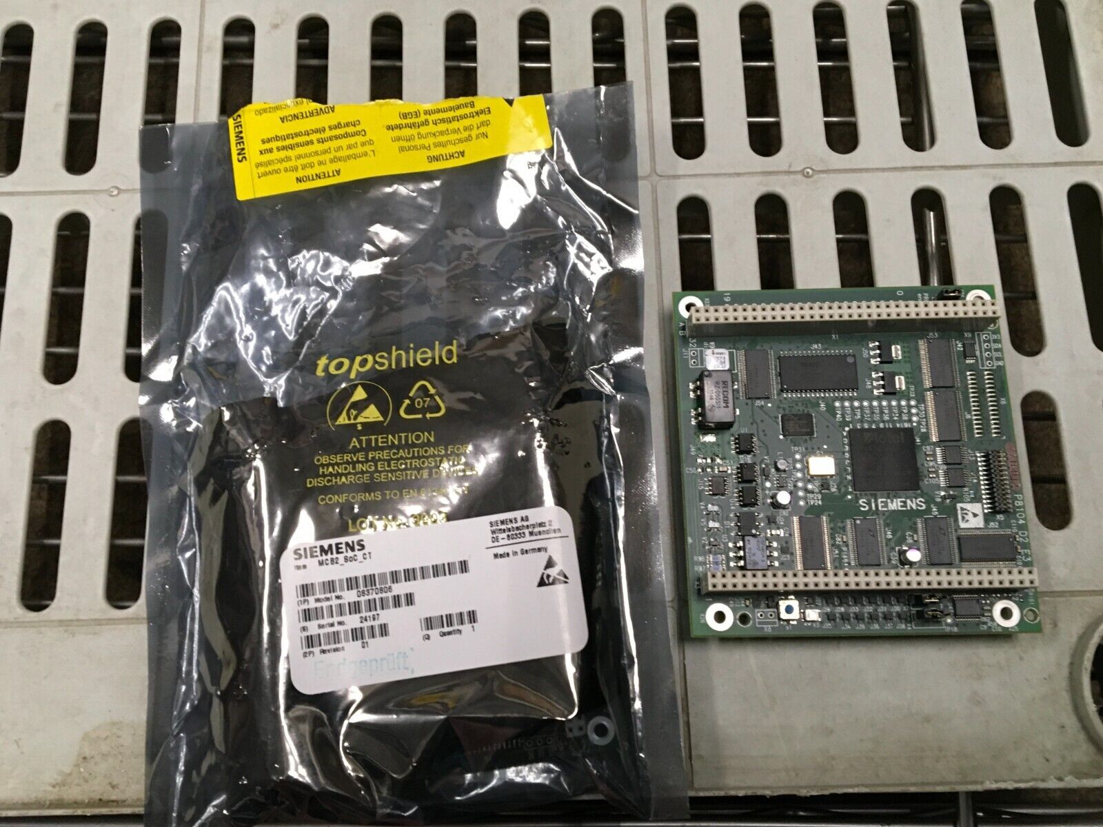 SIEMENS PART# 8370806 MCB2_SOC_CT 10596196