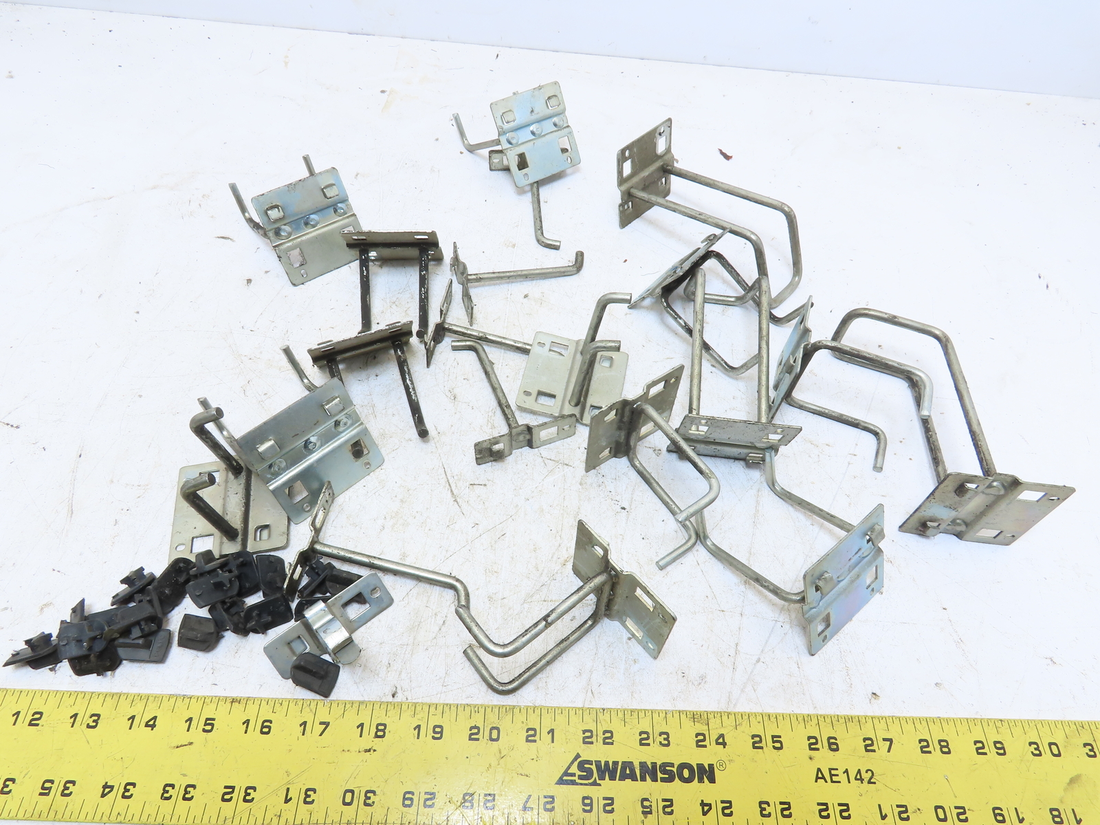 Bott Double Straight Hooks and accessories For Perfo Panels 21 hooks