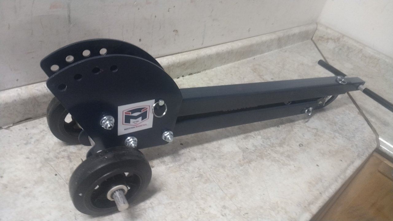Mag-Mate MCL2000W06 400 Lb Capacity Magnetic Lid Lifter Dolly
