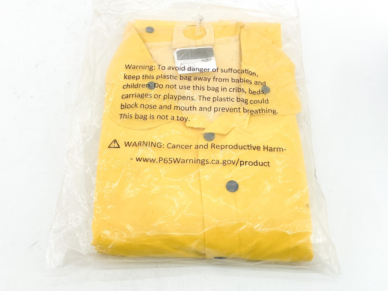 New Lot of 2 MCR Safety 200CX2 Classic Yellow PVC Rain Coat 2XL