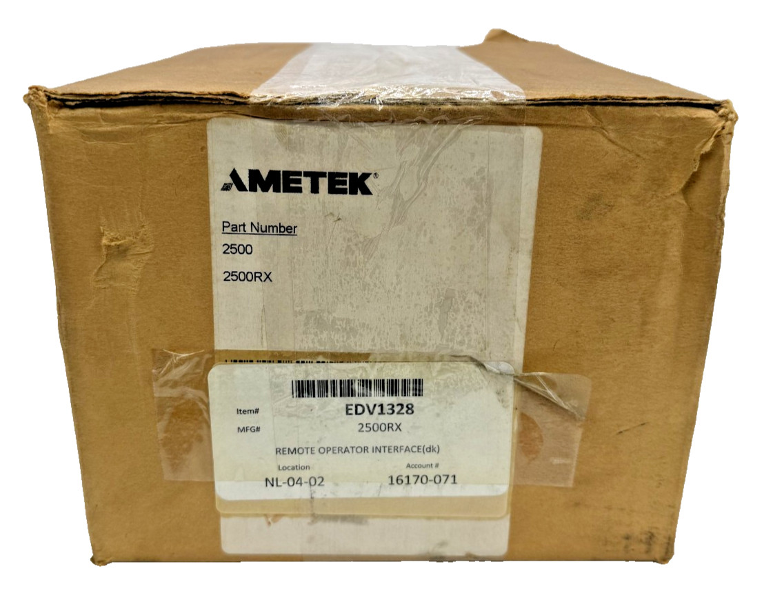 Ametek Gemco 2500 SERIES PLS Remote Operator Interface 2500RX