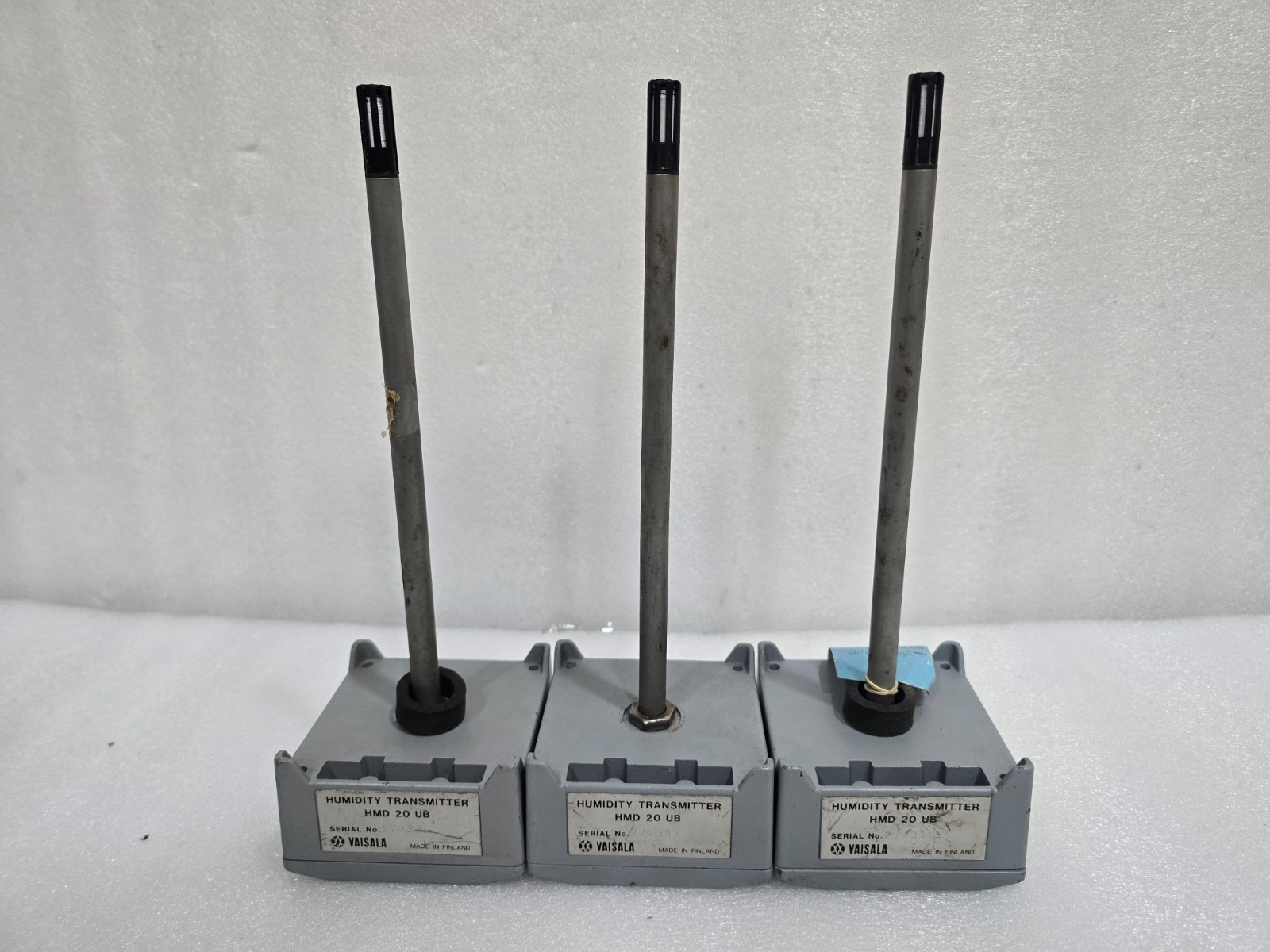 Lot of 3 Vaisala HMD20UB Humidity Transmitters Used Tested