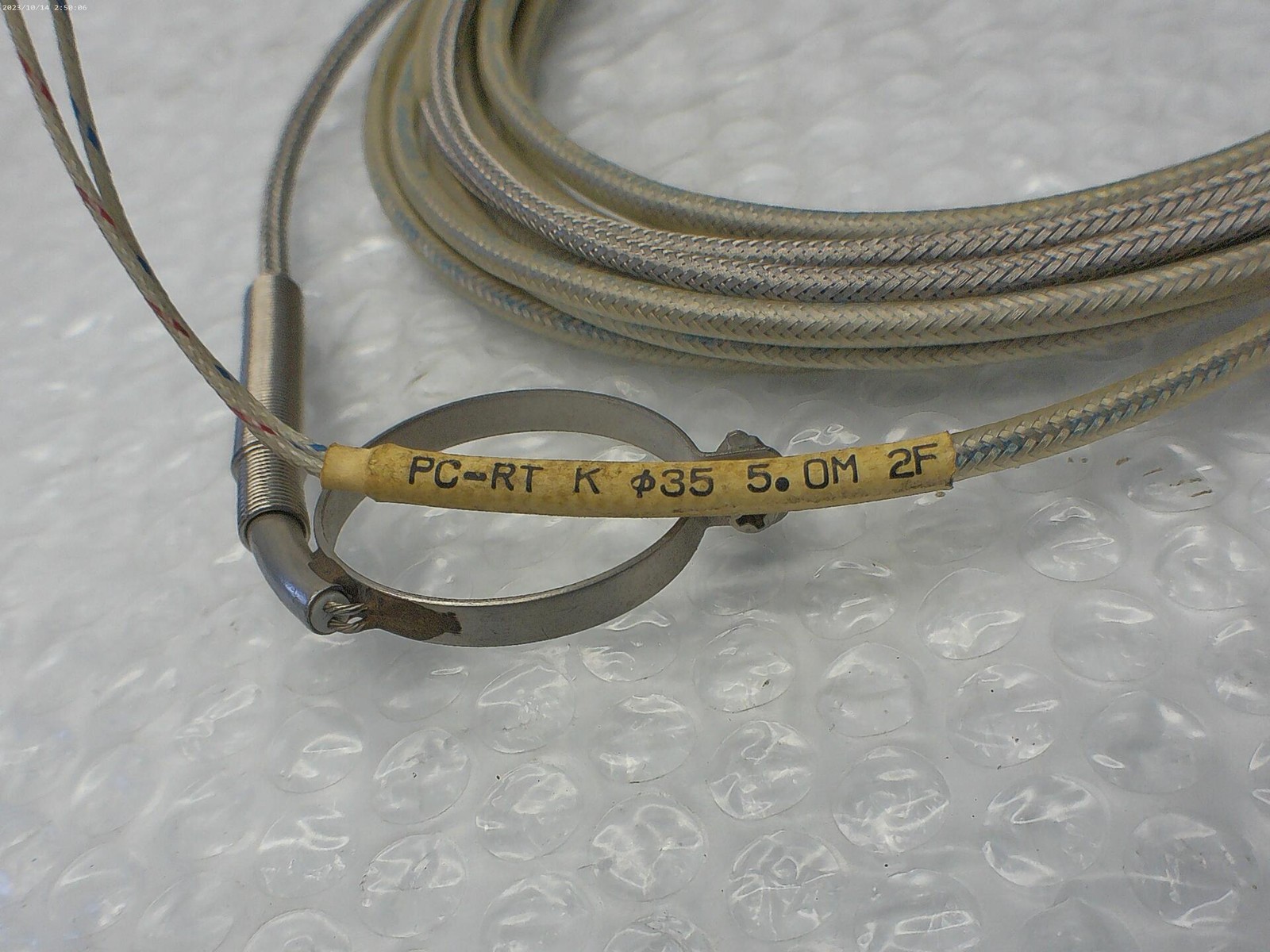 INDUSTRIAL SPARE PC-RT K 35 5.OM 2F THERMOCOUPLE BAND HEATER NSNP