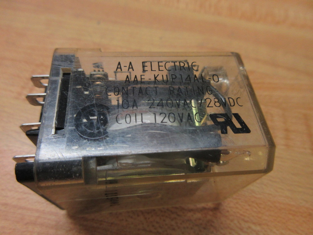 AA Electric AAE-KUP14AL-0 Relay AAEKUP14AL0 (Pack of 2)