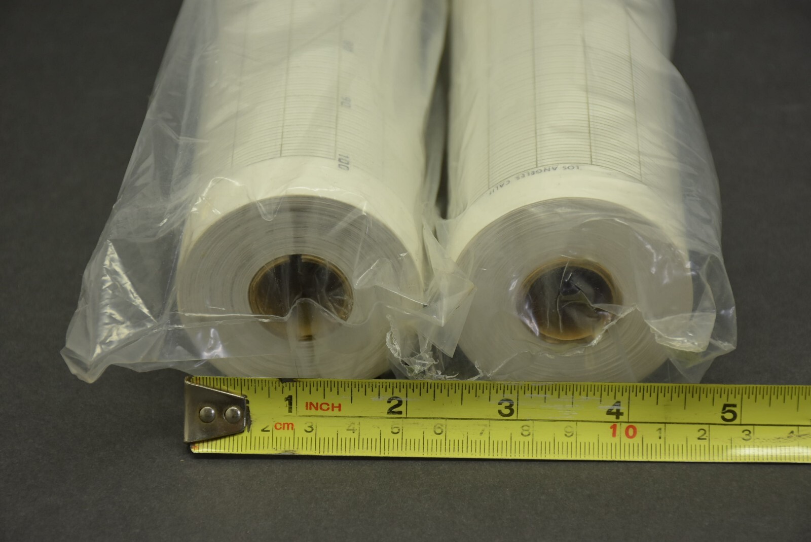2 Rolls Vintage Evergreen Recording Charts Paper Chart No 408 12″ NOS