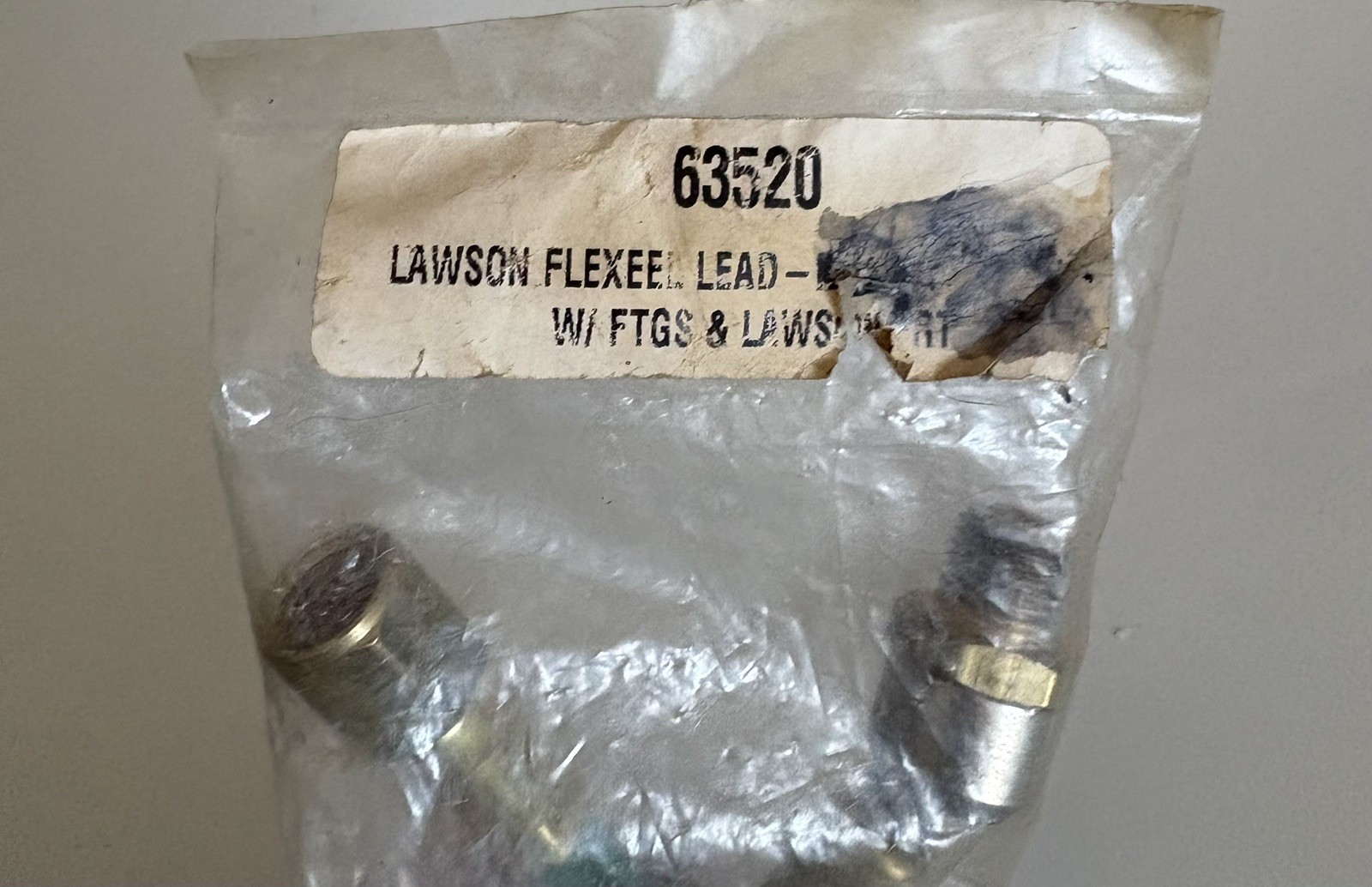 Lawson Flexeel Lead-In 63520 200PSI, 24′, 1/4″ ID Made In The USA. New