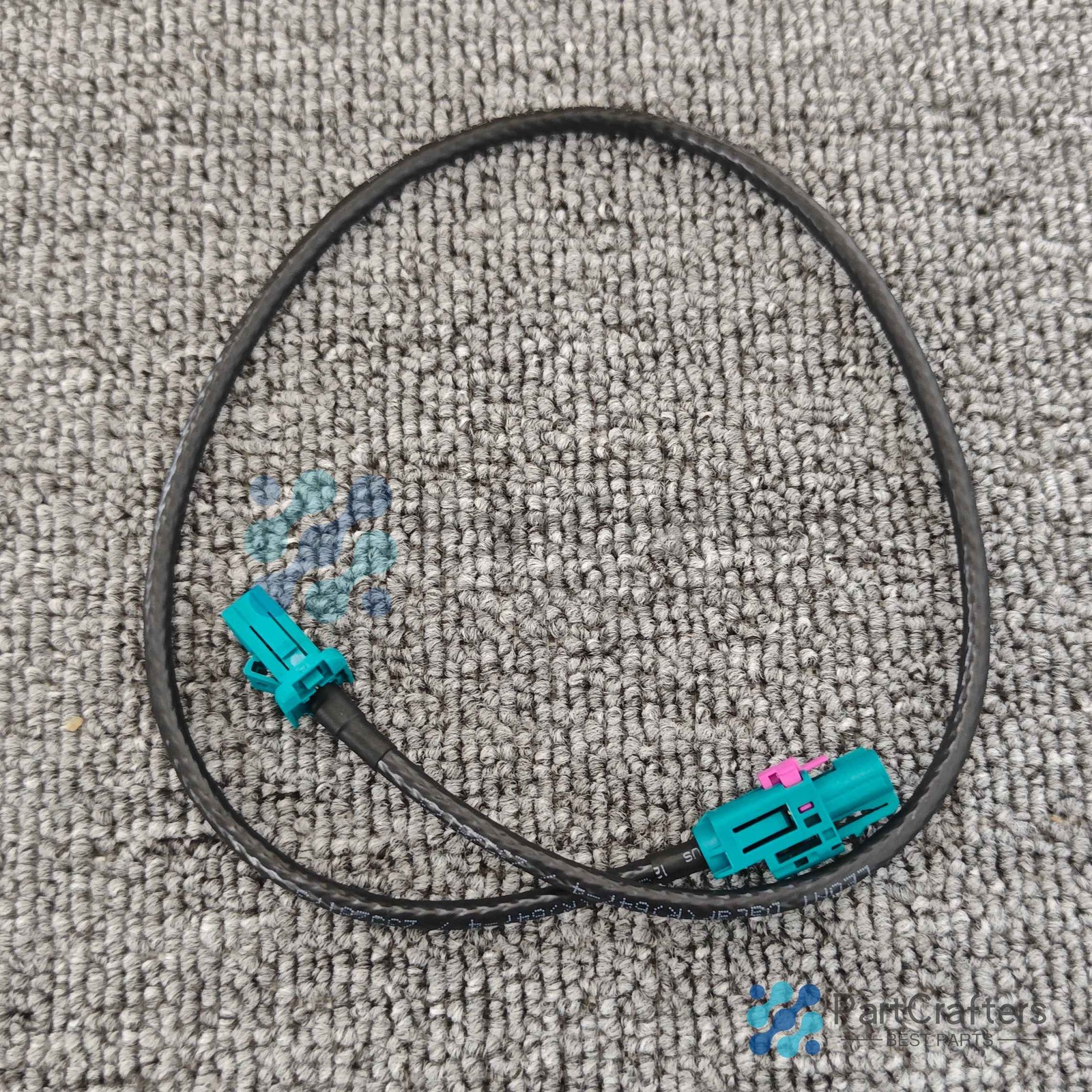 9-2302454-9 For 0.5m MATEnet to H-MTD Ethernet Cable Harness 1000Mbit Rate