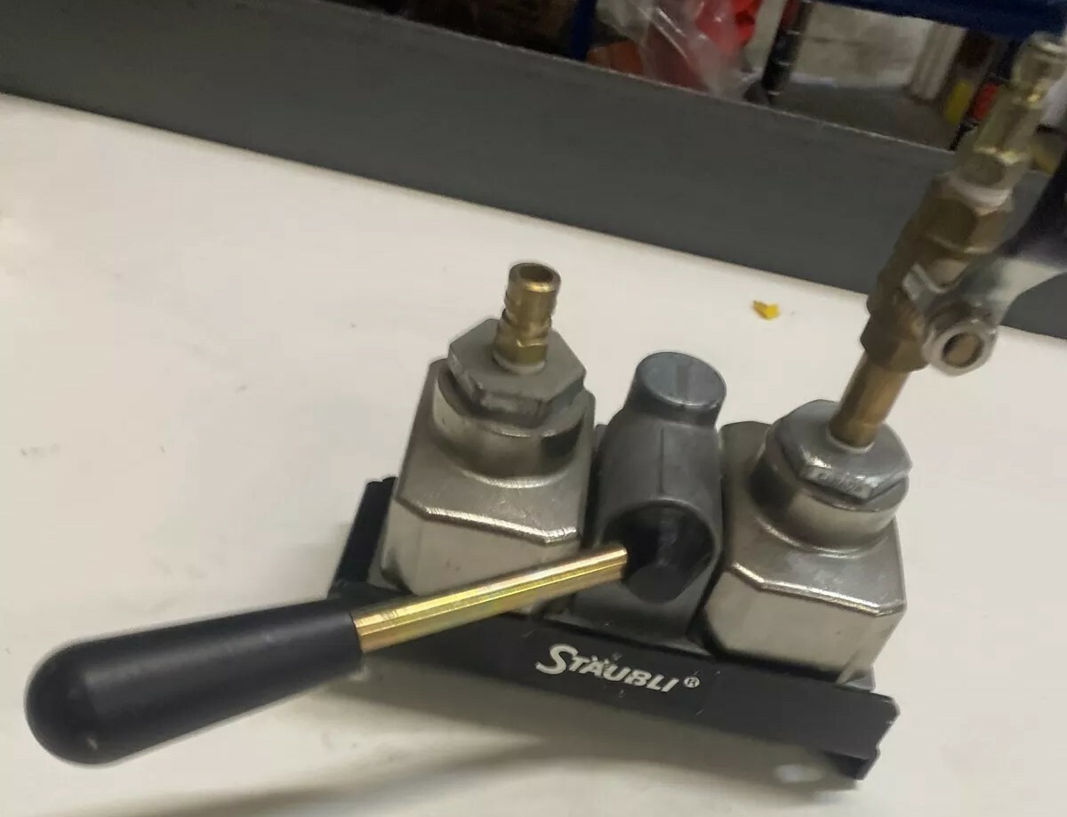 Staubli Utility Coupler Valve Assembly N 003 112 93 Warranty Fast Shipping