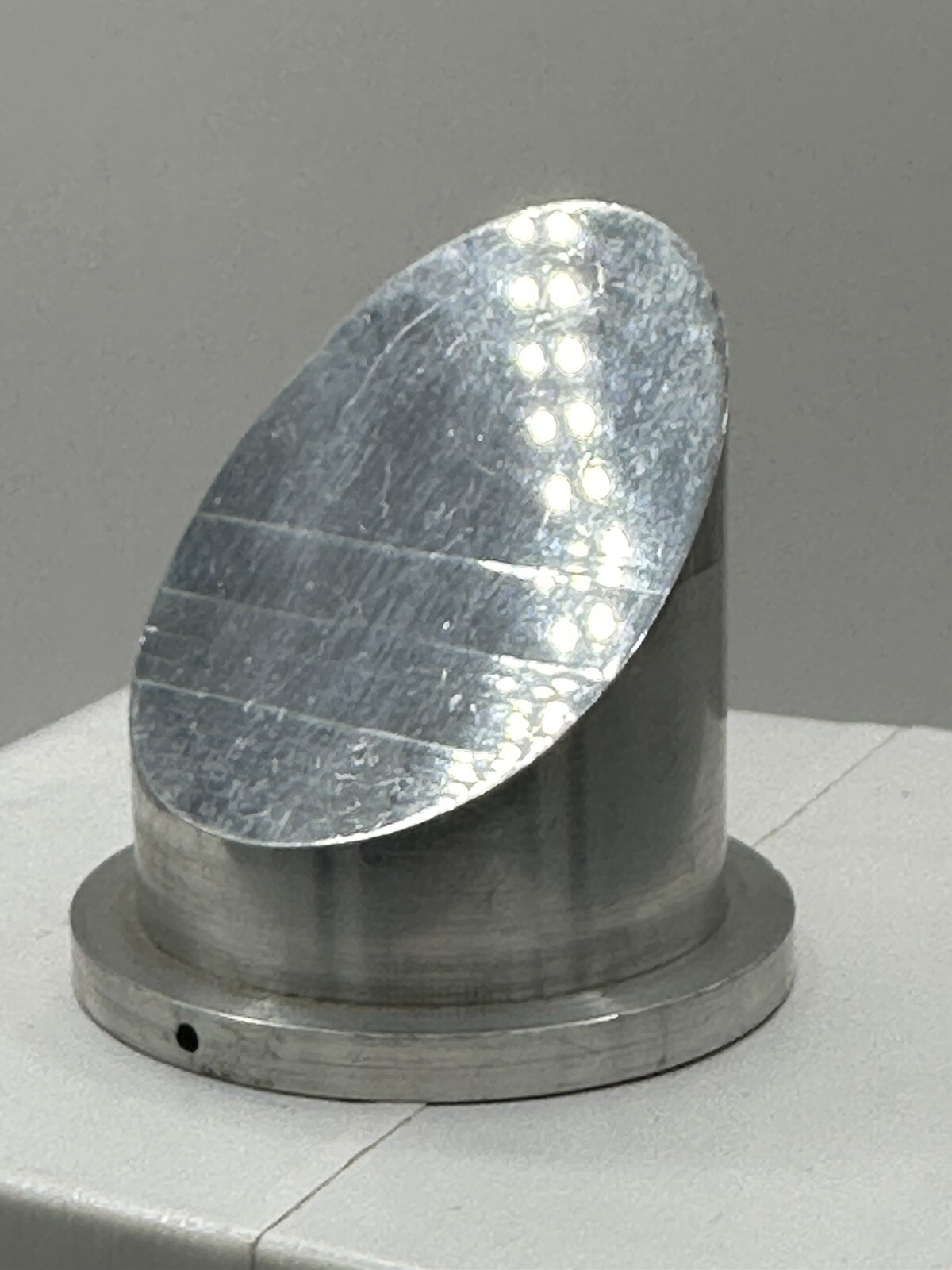 2″ Wedge Shaped Aluminum Laser Mirror from college lab