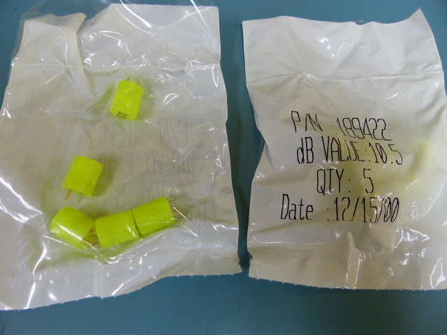 Scientific Atlanta 189422 Qty of 20 per Lot 10.5dB ATTENUATOR TO5 860MHZ 75