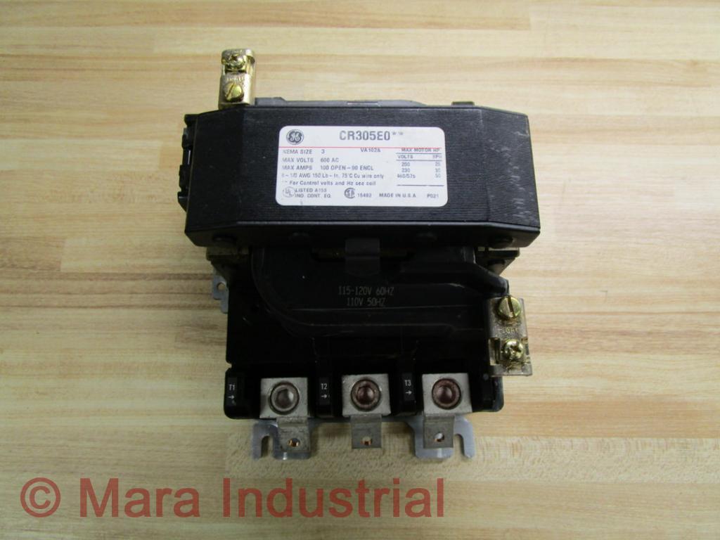General Electric CR305E0 Contactor