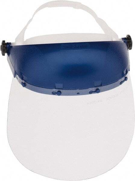 Sellstrom S39010 Face Shield & Headgear: Acetate, Gray, 8″ High, 12″ Wide