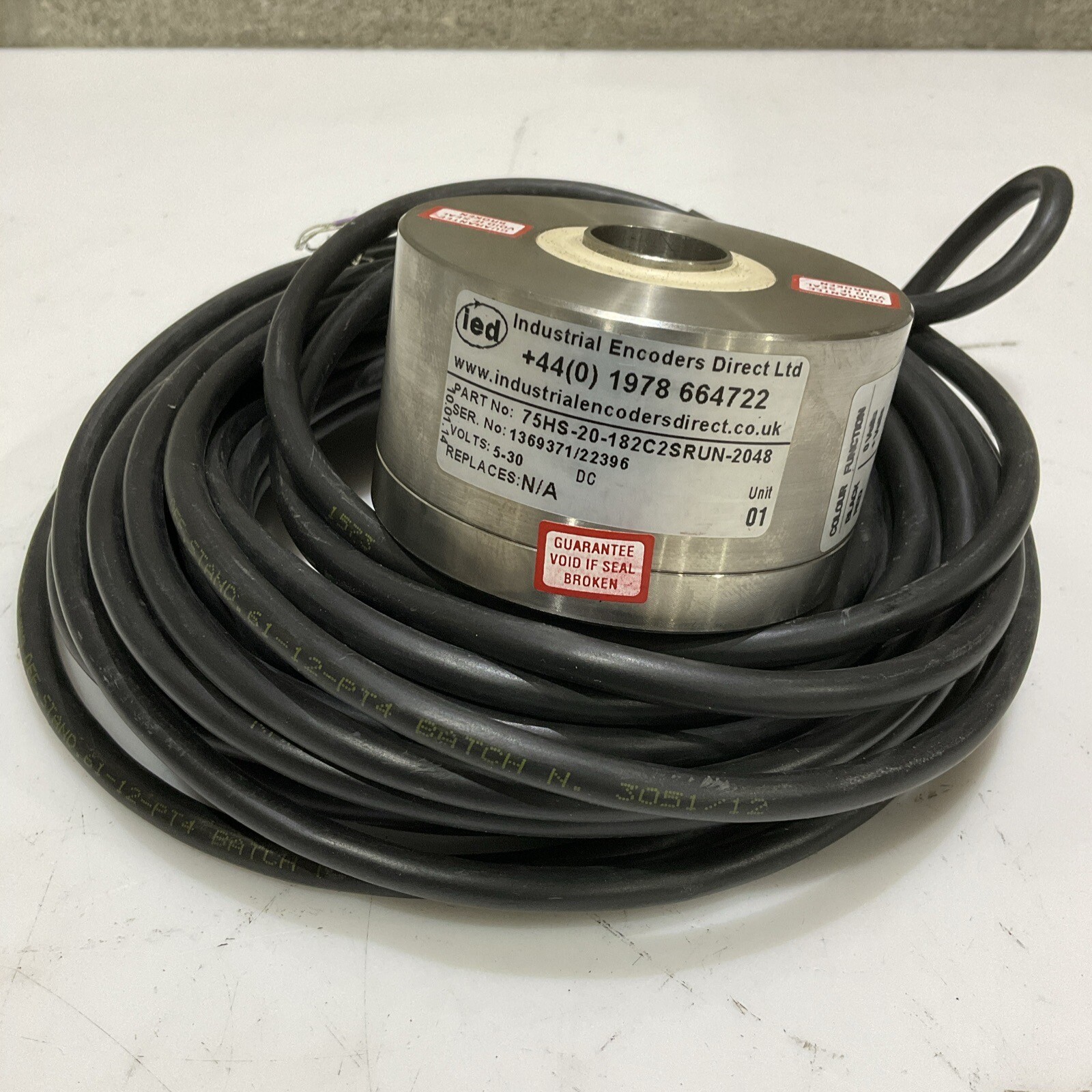 IED ENCODER 75HS-20-182C2SRUN-2048 5-30 V U4M