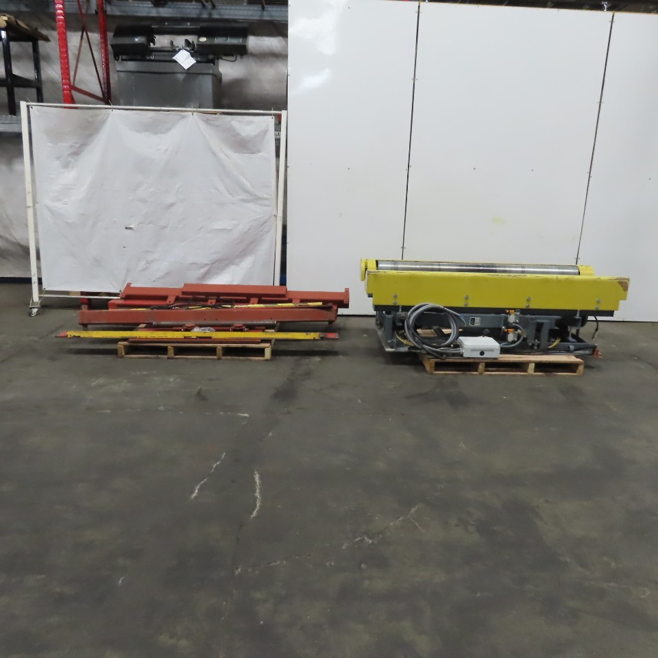 VonRoll PH30.50 DE Sub Floor Air Lift Power Roller 480V 3Ph 6″ Lift 55FPM