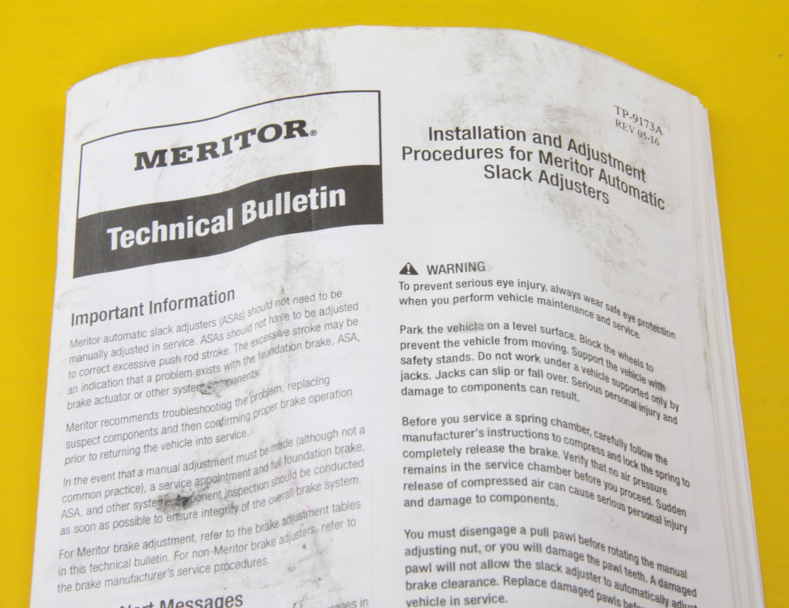 Meritor R801073 Slack Adjuster , 28 Spline 5.5″ , GENUINE / OEM – A32 3275H1152