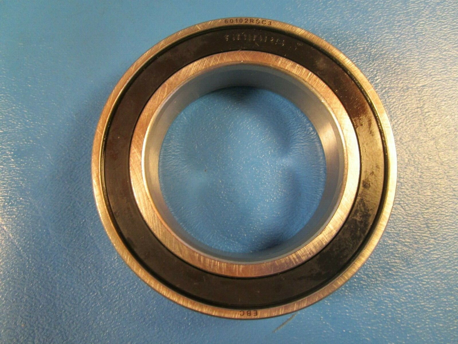 LOT OF 2 EBC 6010 2RS C3 Single Row Ball Bearing, Double Sealed (SKF, NTN, NSK)