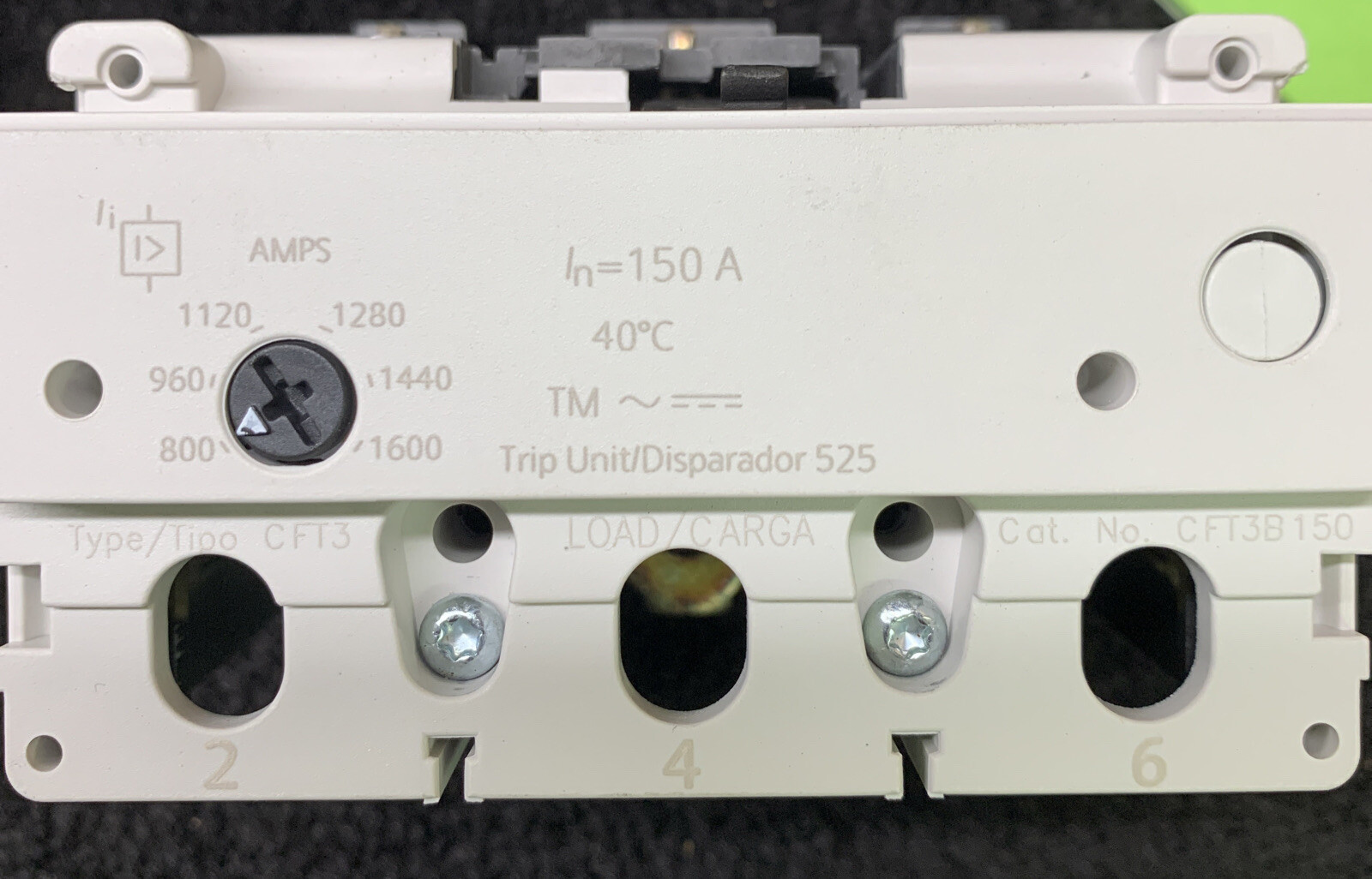 SIEMENS 3VL9315-K7N38 CIRCUIT BREAKER TRIP UNIT Cft3b150