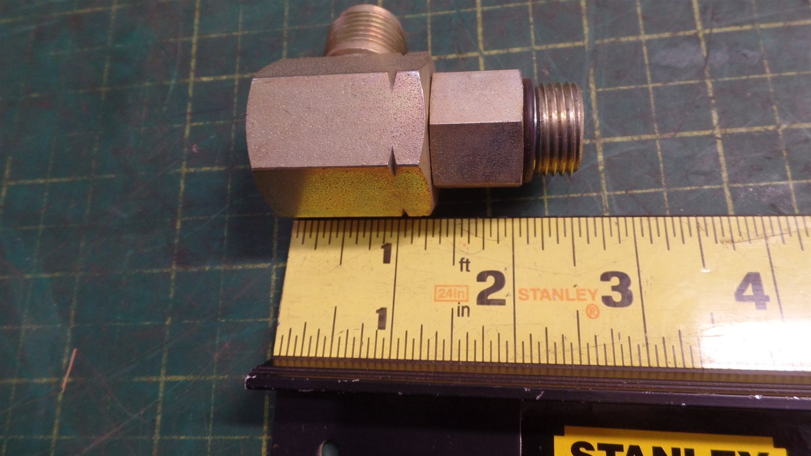 GENUINE TROJAN O&K 10205136500 90 SW ADAPTER FITTING, TEREX 10-205136500