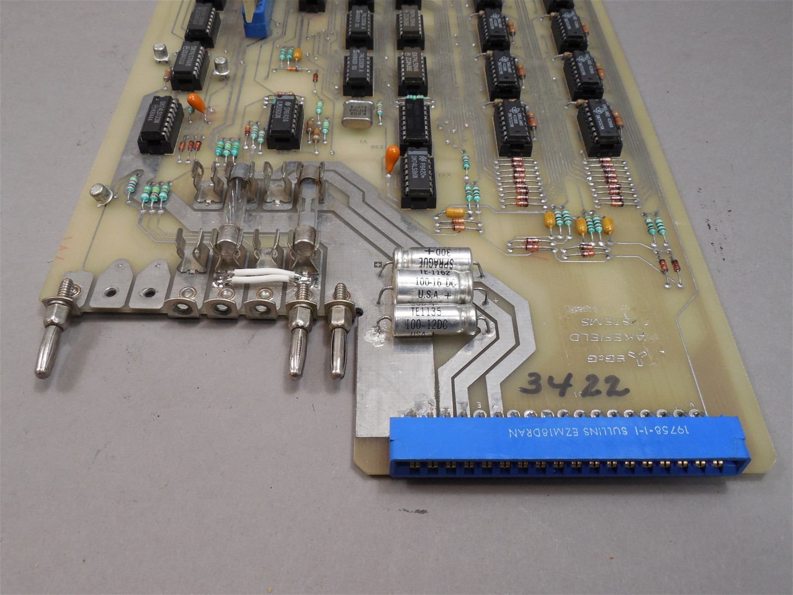 EG&G Wakefield Systems UEX-101 Circuit Board Assembly USED