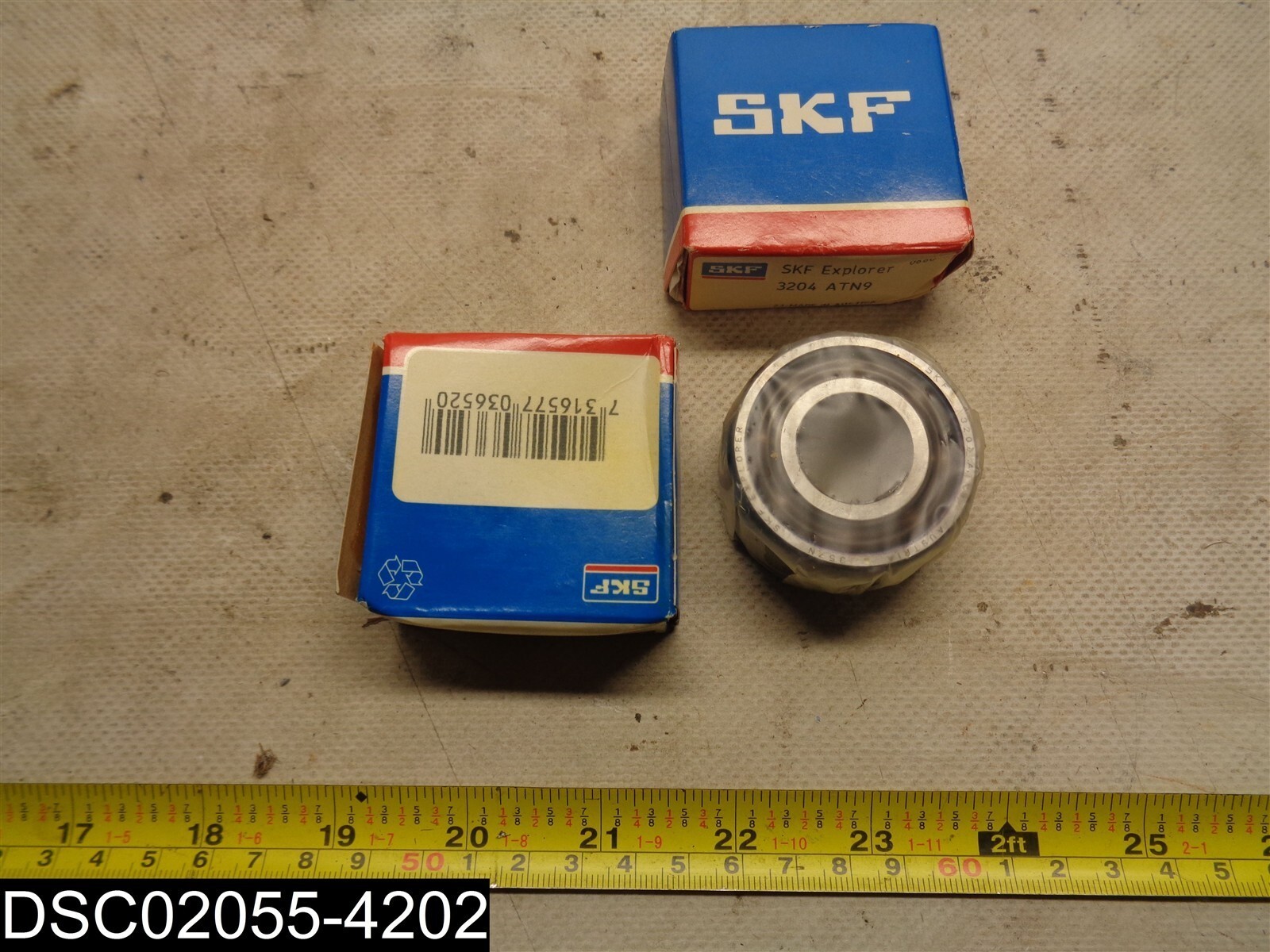 QTY=3: 3204 ATN9 SKF Explorer Ball Bearing 262200136009