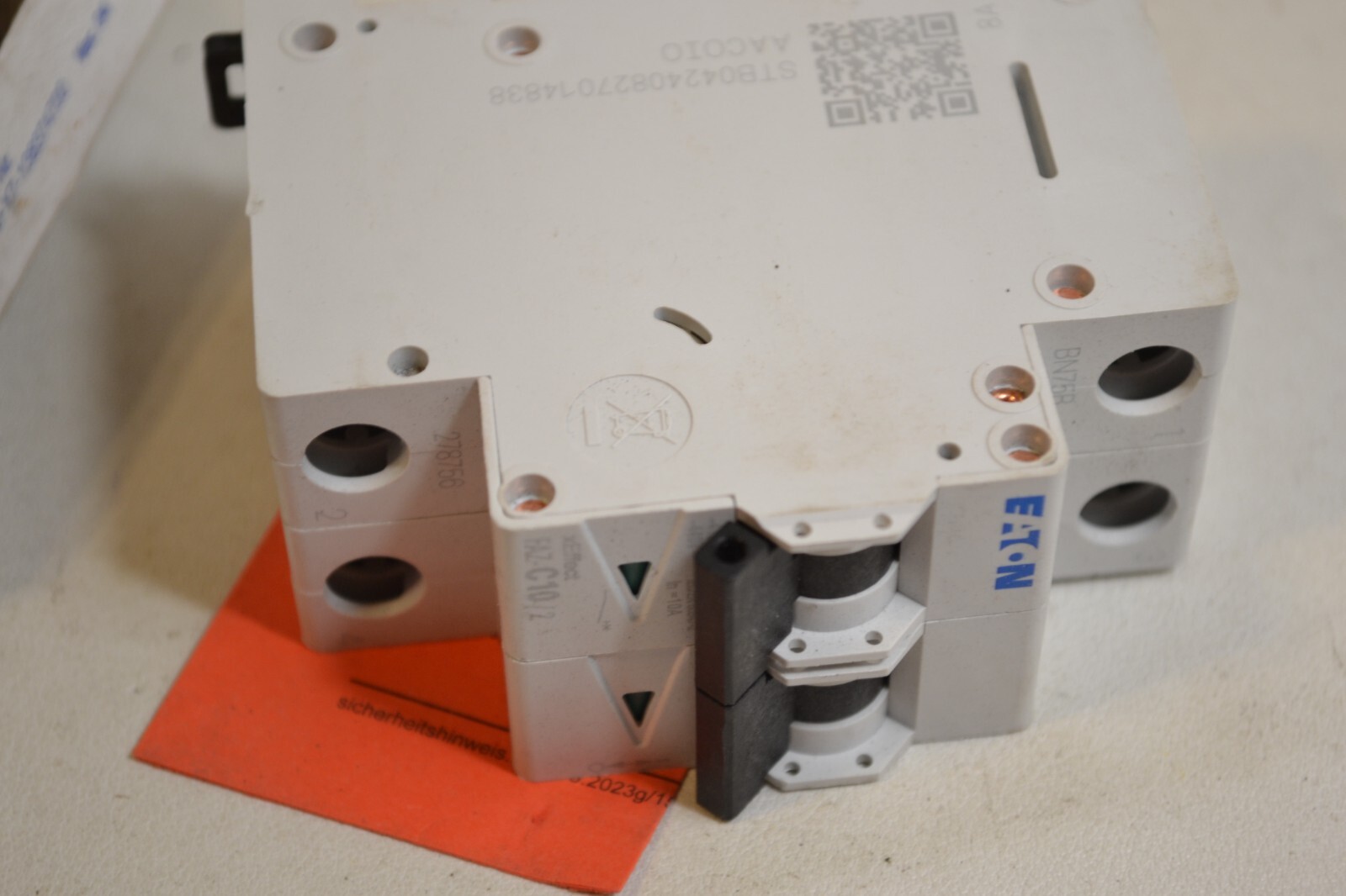 EATON FAZ-C10/2 #278756 Moeller Series 10A Circuit Breaker