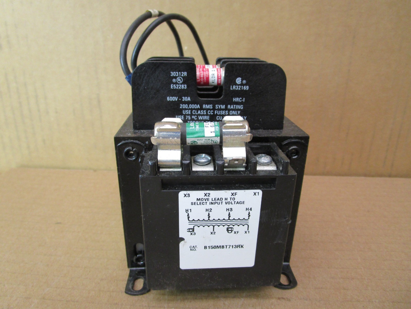 ImperviTRAN MI MICRON Control Transformer B150MBT713RK 150VA 51858NADC