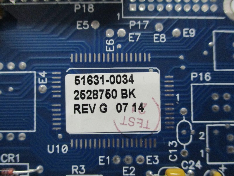 WEIGH-TRONIX 51631-0034 2528750 REV. G NSNP