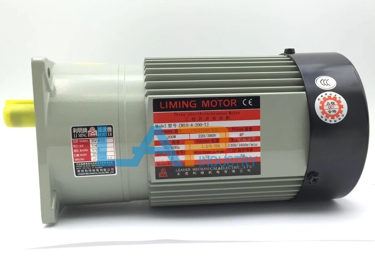 1PCS New SV-A10 CM10-4-200TJ 3-PHASE MOTOR 200W 1/4HP 50/60Hz