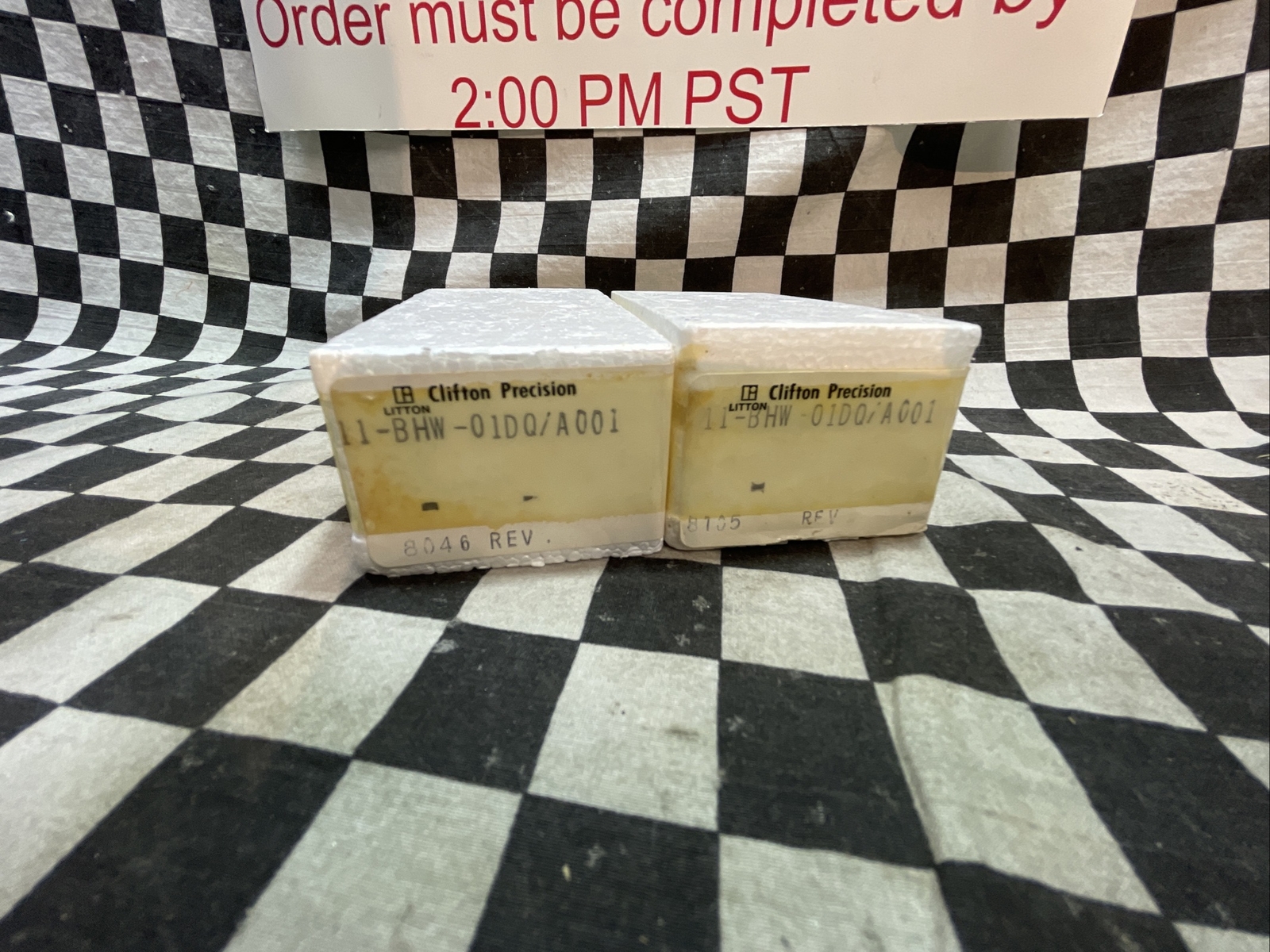 CLIFTON PRECISION 11-BHW-01DQ/A001, 11BHW01DQA001, Brushless Resolver, LOT OF 2