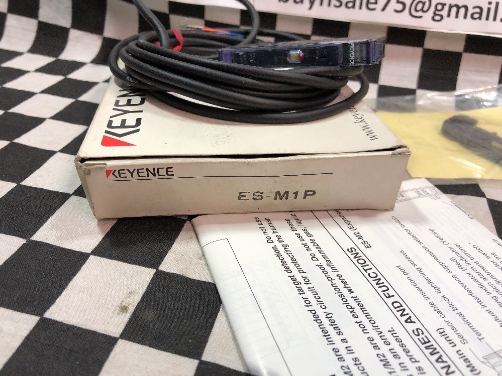 Keyence Proximity Sensor ES-M1P, ESM1P, SHIPSAMEDAY#1217B2