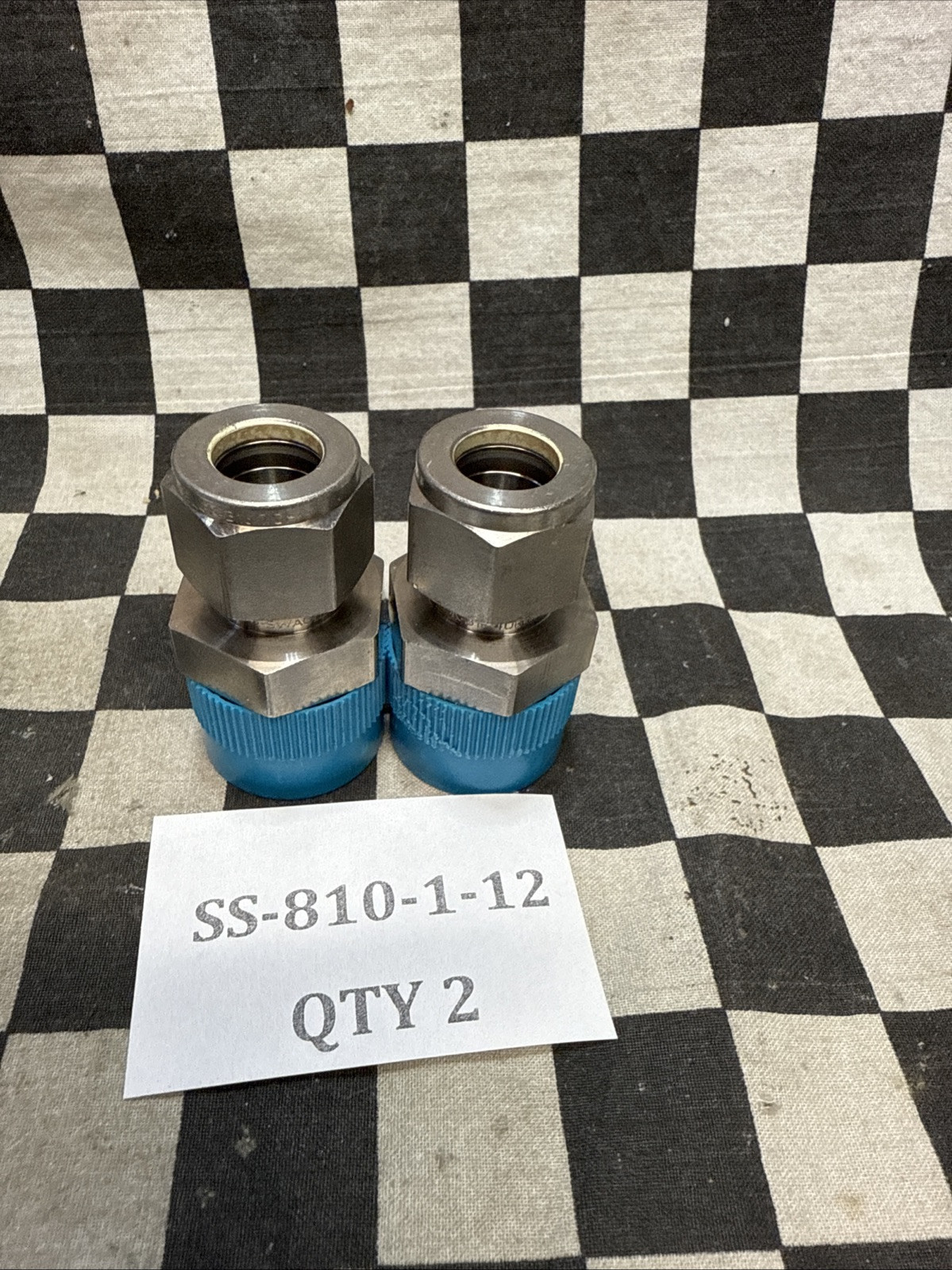SWAGELOK SS-810-1-12 SS-600-1-8 SS-400-1-8, Male Connector, LOT OF 7 SHIPSAMEDAY