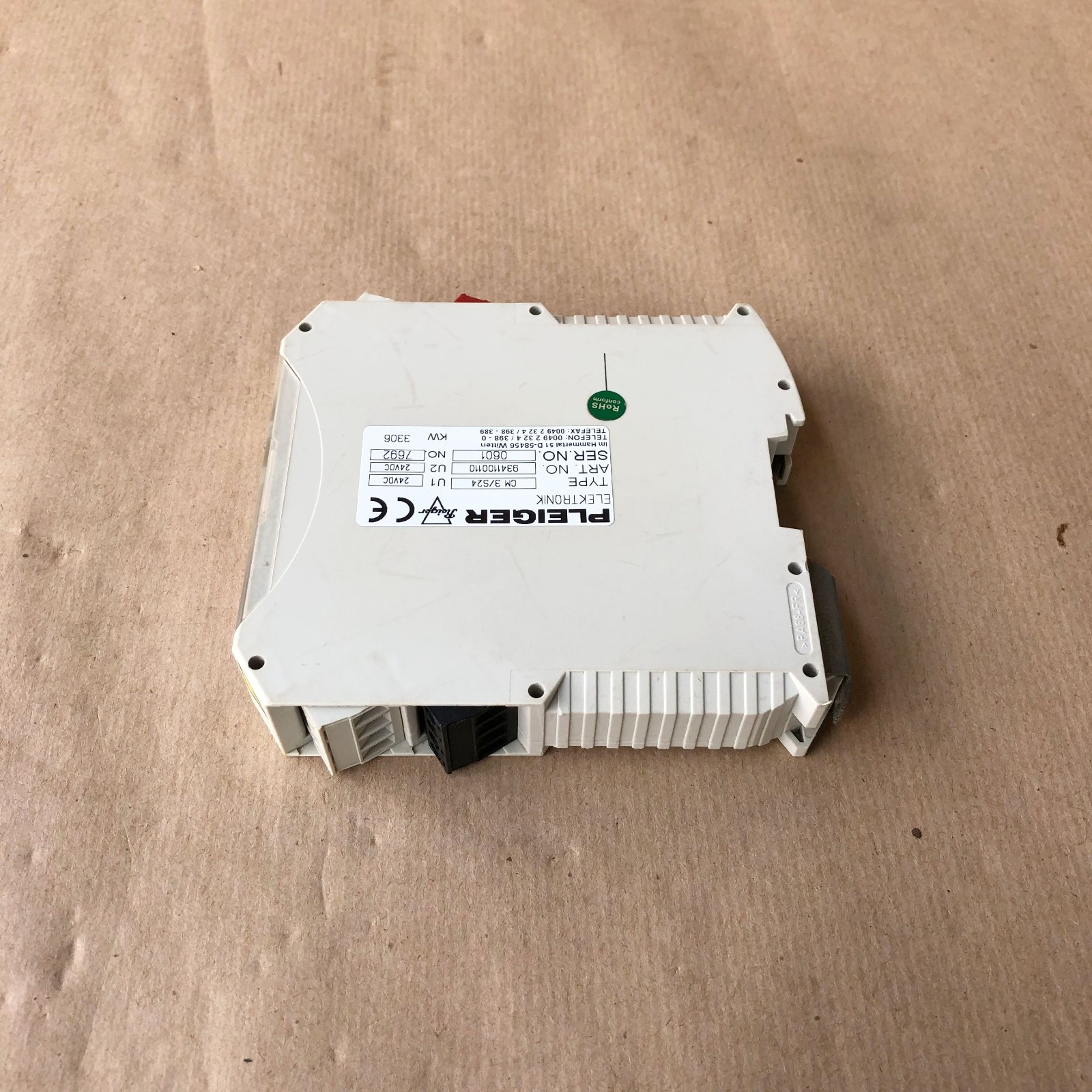 PLEIGER CM 3/S24 CONTROL MODULE