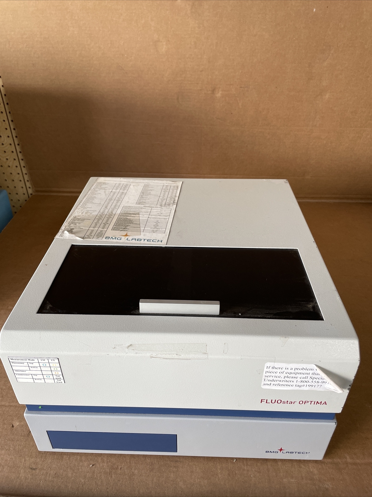 BMG LABTECH BMG LABTECH FLUOSTAR OPTIMA MICROPLATE READER
