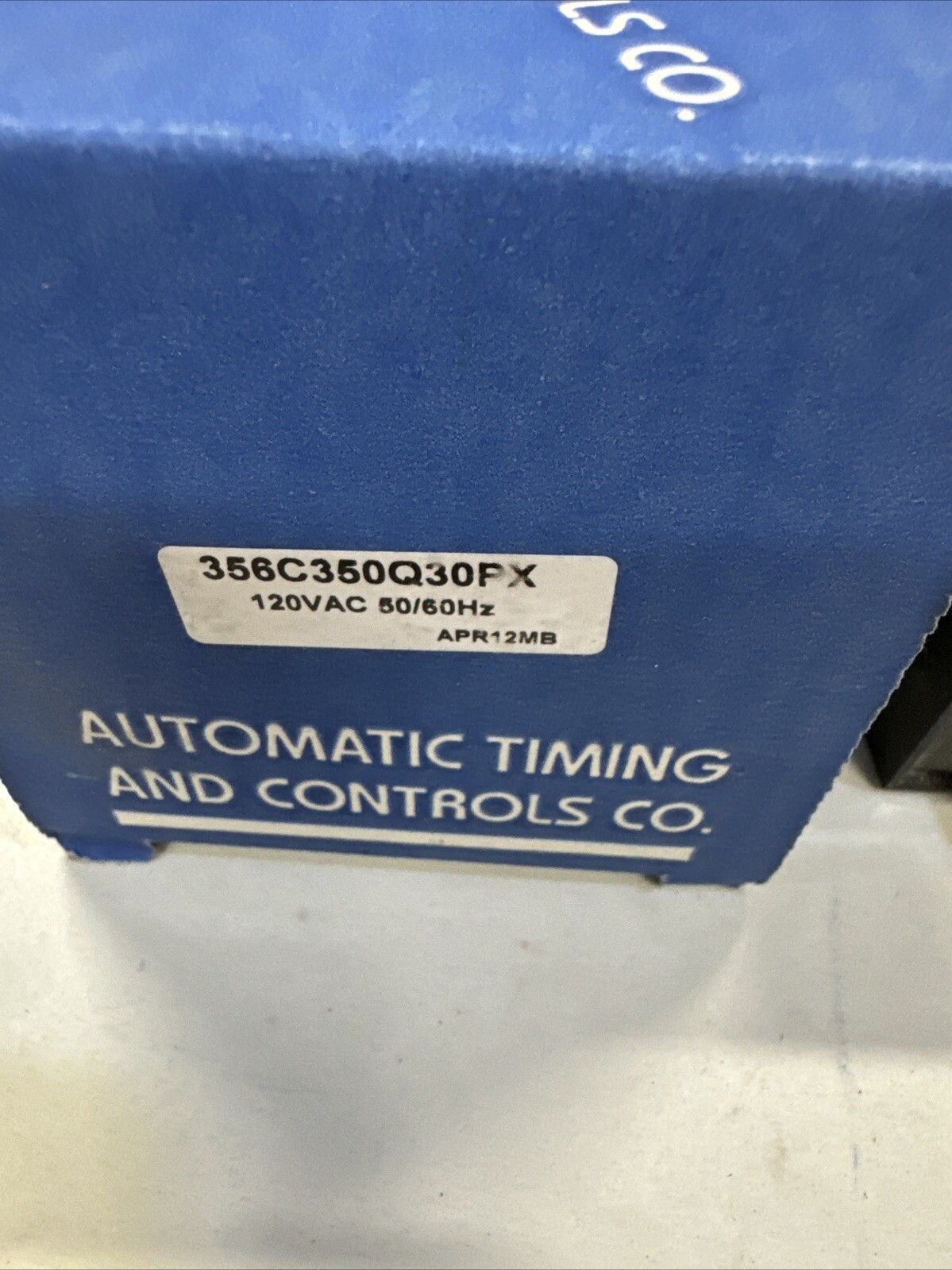 356C350Q30PX ATC Automatic Timing & Controls 120VAC 50/60Hz
