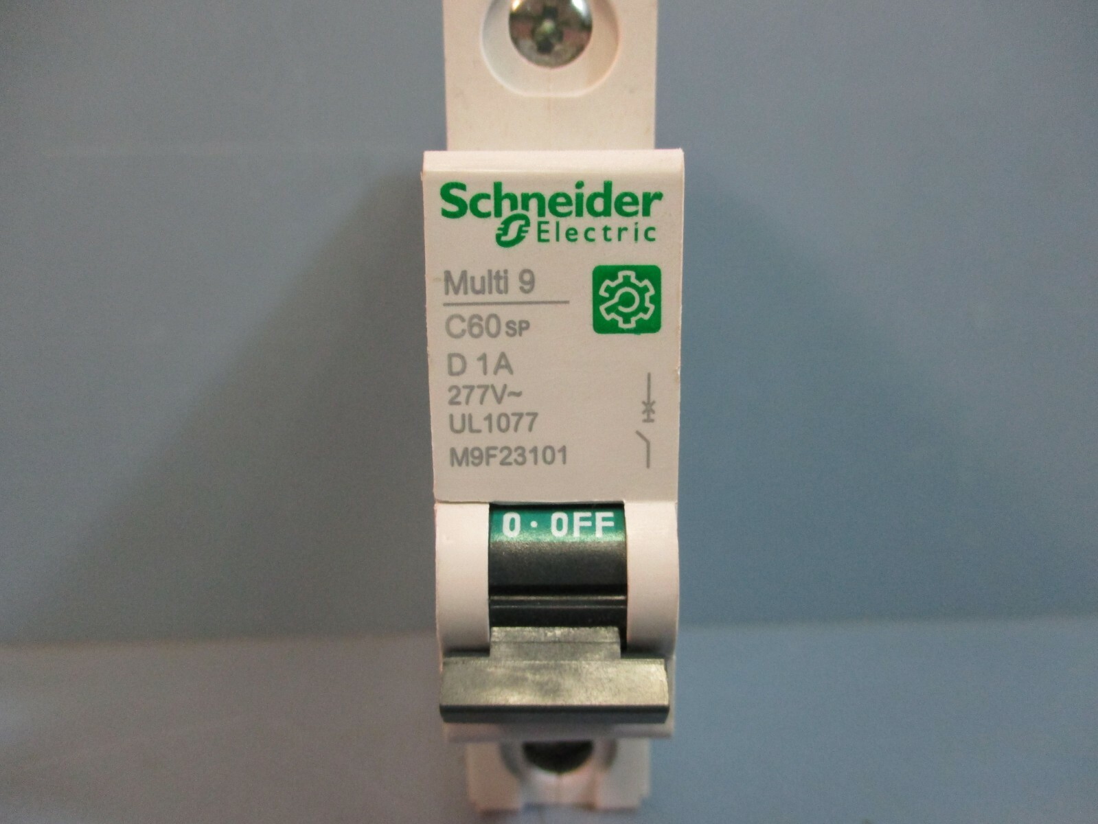 Schneider Electric M9F23101 Miniature Circuit Breaker Multi9 C60SP D 1A 277V~