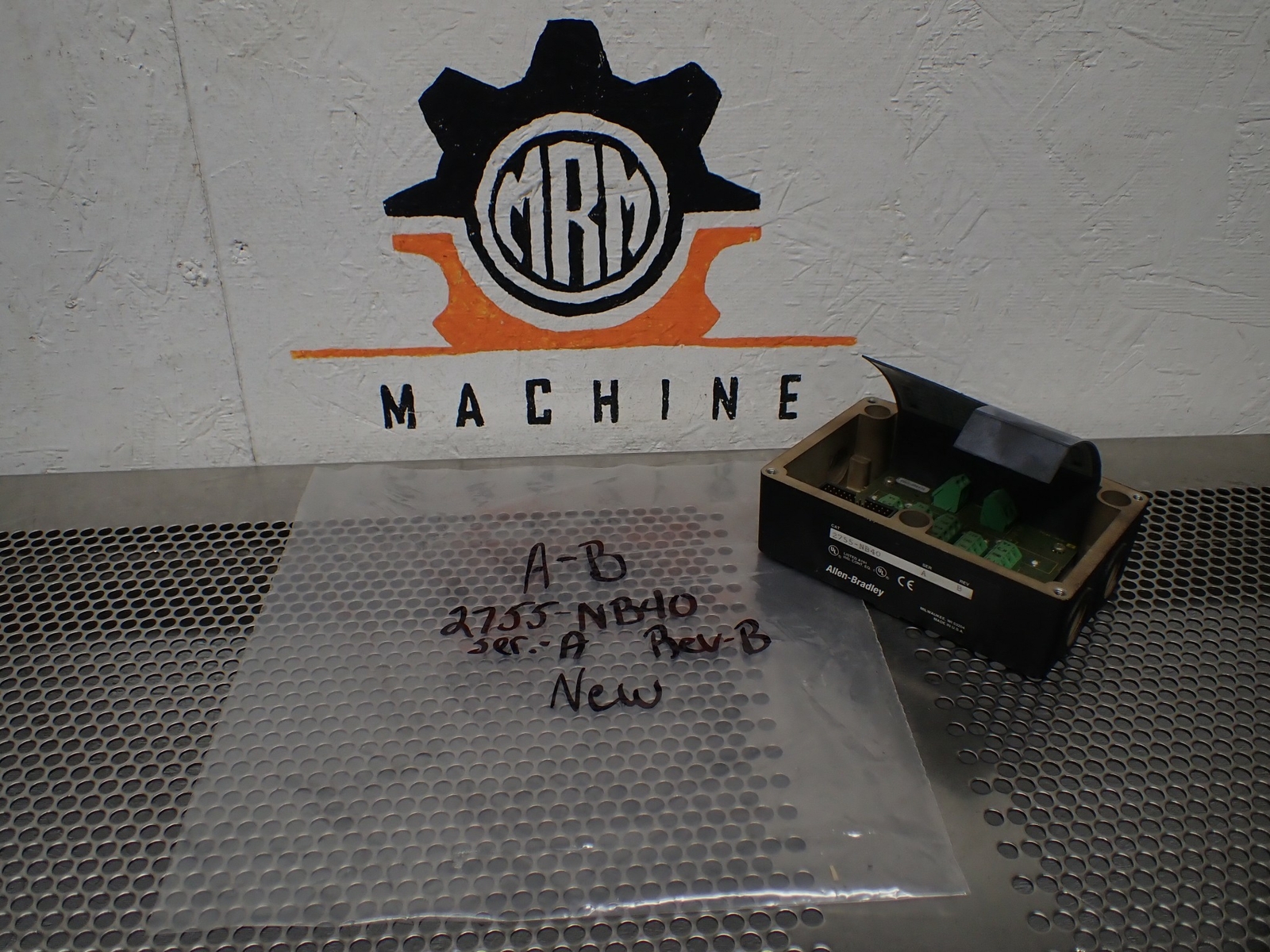 Allen Bradley 2755-NB40 Ser A Rev B AdaptaScan Wiring Base New No Box See Pics