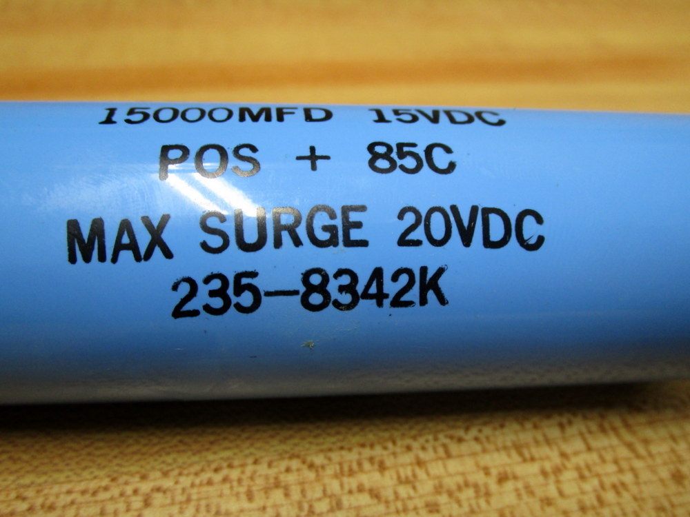 Mallory CGS153U015R4C Capacitor 15000MFD 15VDC