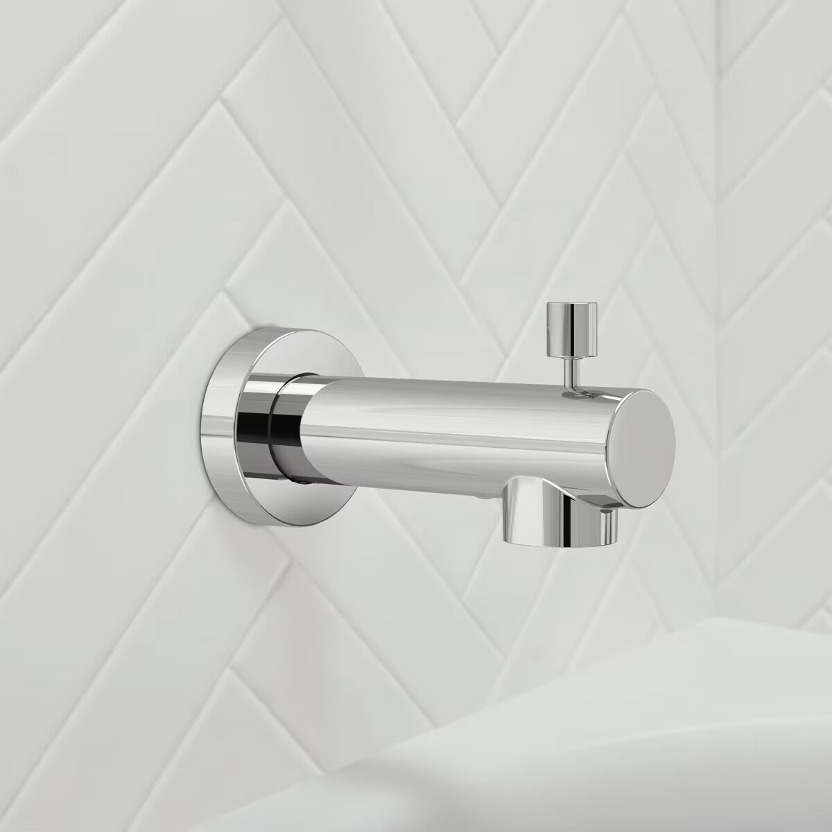 GROHE 13366000 Concetto Diverter Tub Spout in StarLight Chrome