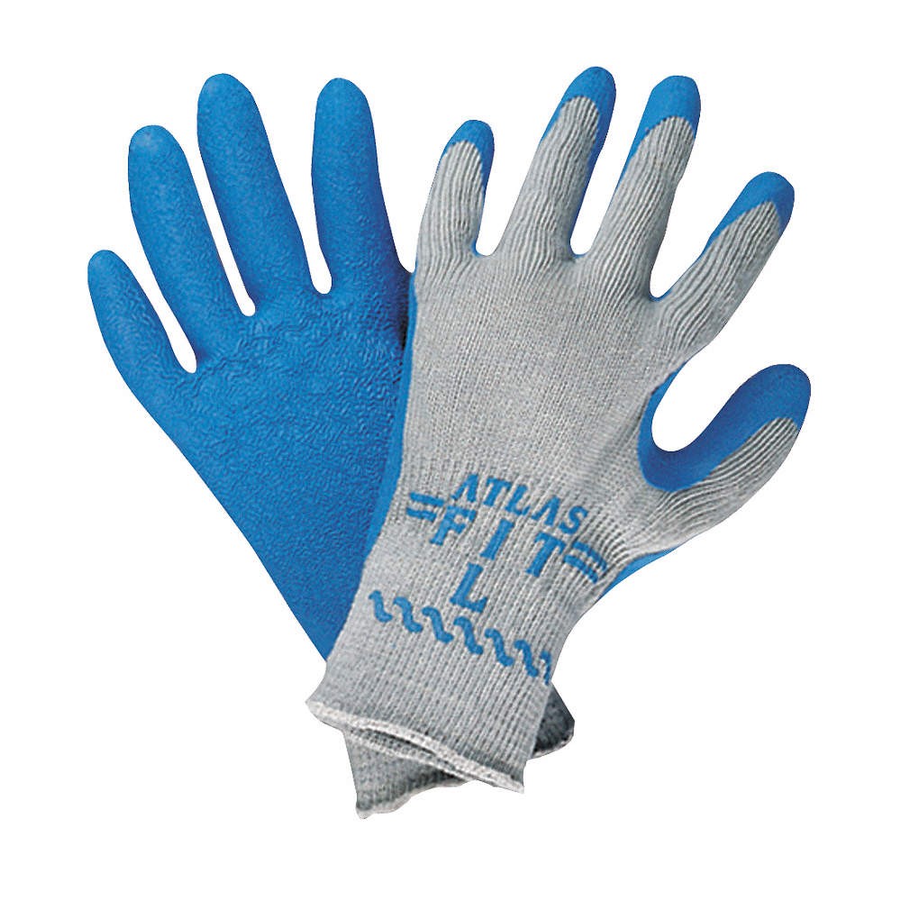 SHOWA 300XXL-11 Coated Gloves,Blue/Gray,2XL,PR 23PG79