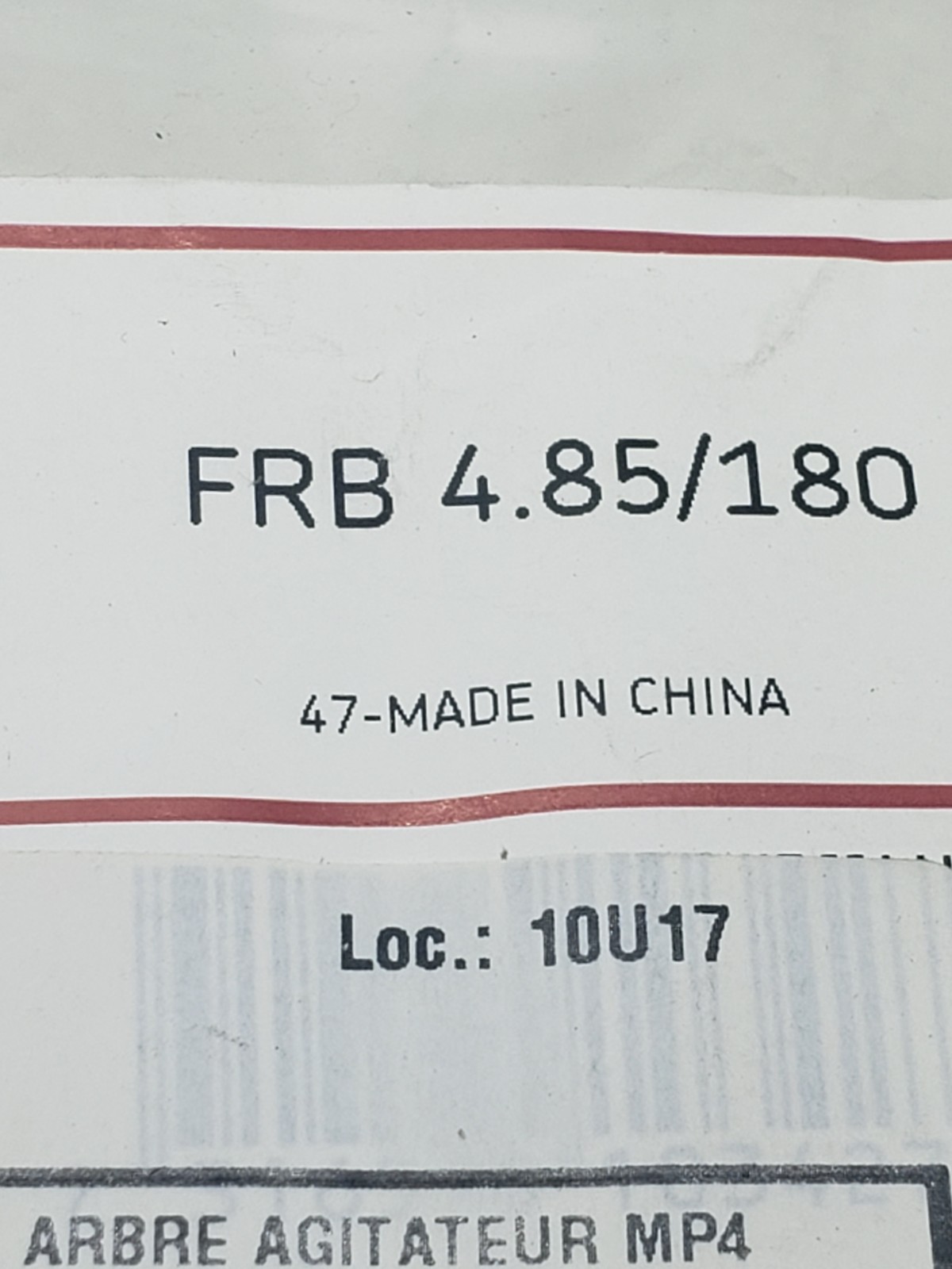 SKF FRB 4.85/180 LOCATING RING 180x167x4.85mm, NIB