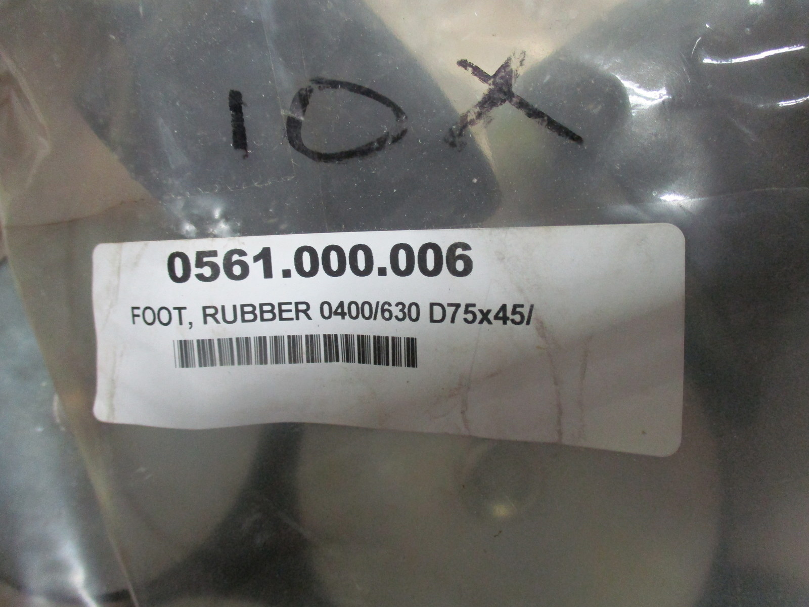 Busch 0561.000.006 Rubber Foot 0561000006