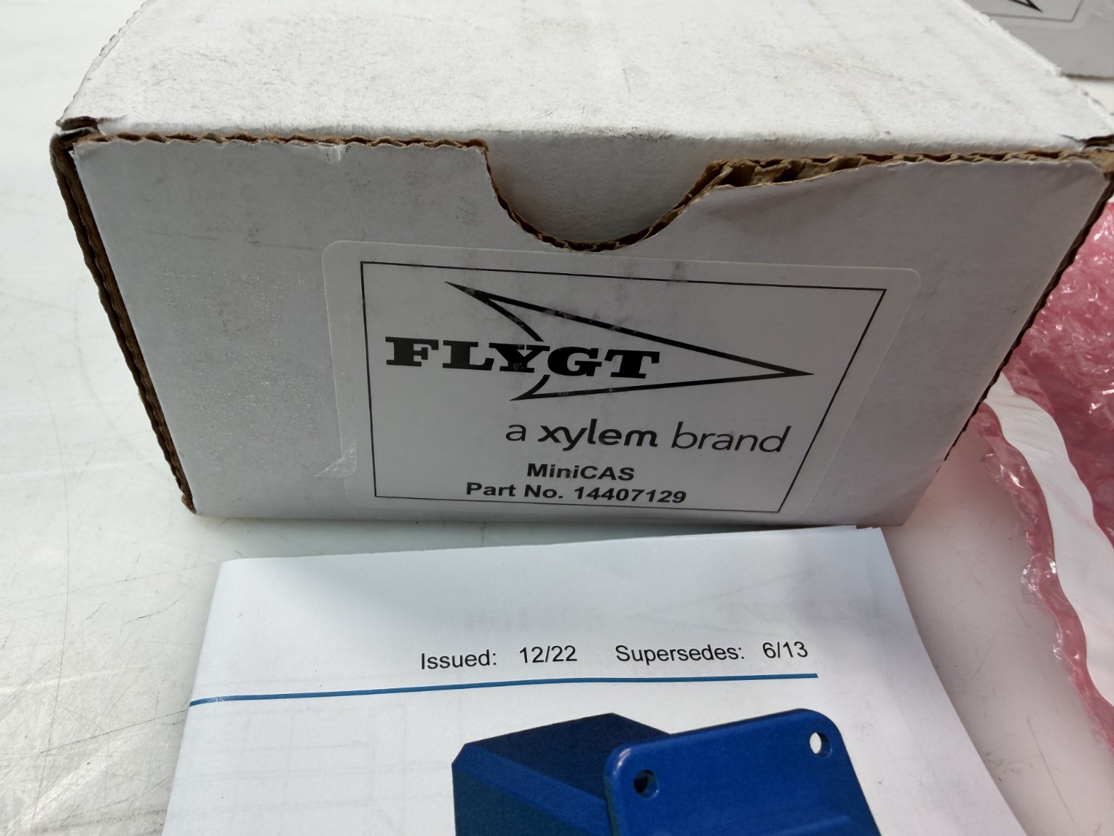 NEW Xylem Flygt 14-407129 MiniCAS Pump Control Safety Monitoring Relay Module