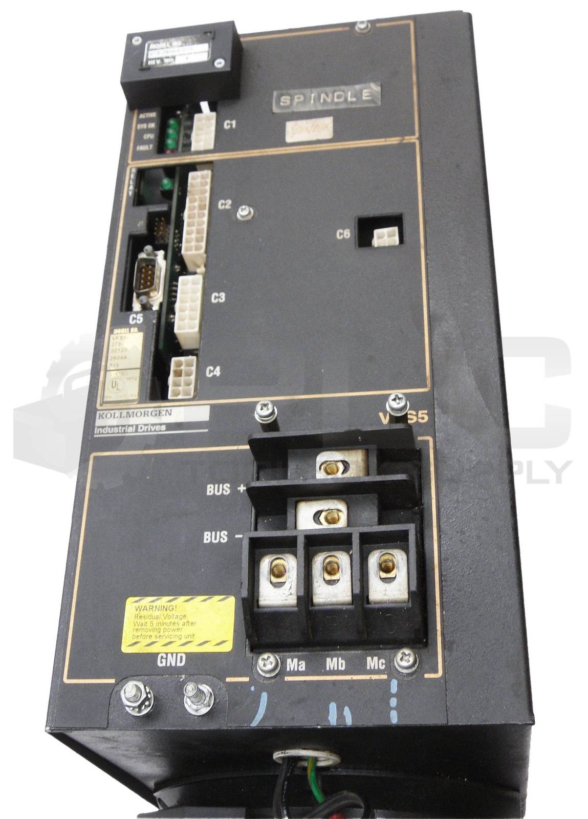 KOLLMORGEN VFS5-275-00120/2604A-015 SPINDLE DRIVE