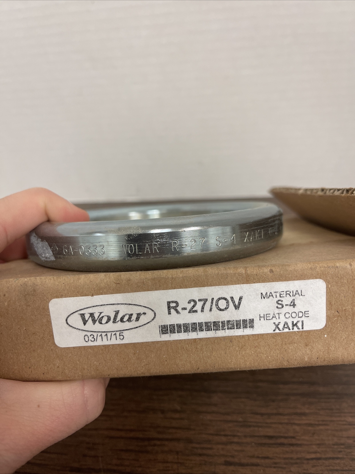 Wolar R-27 Plated API Ring Gasket