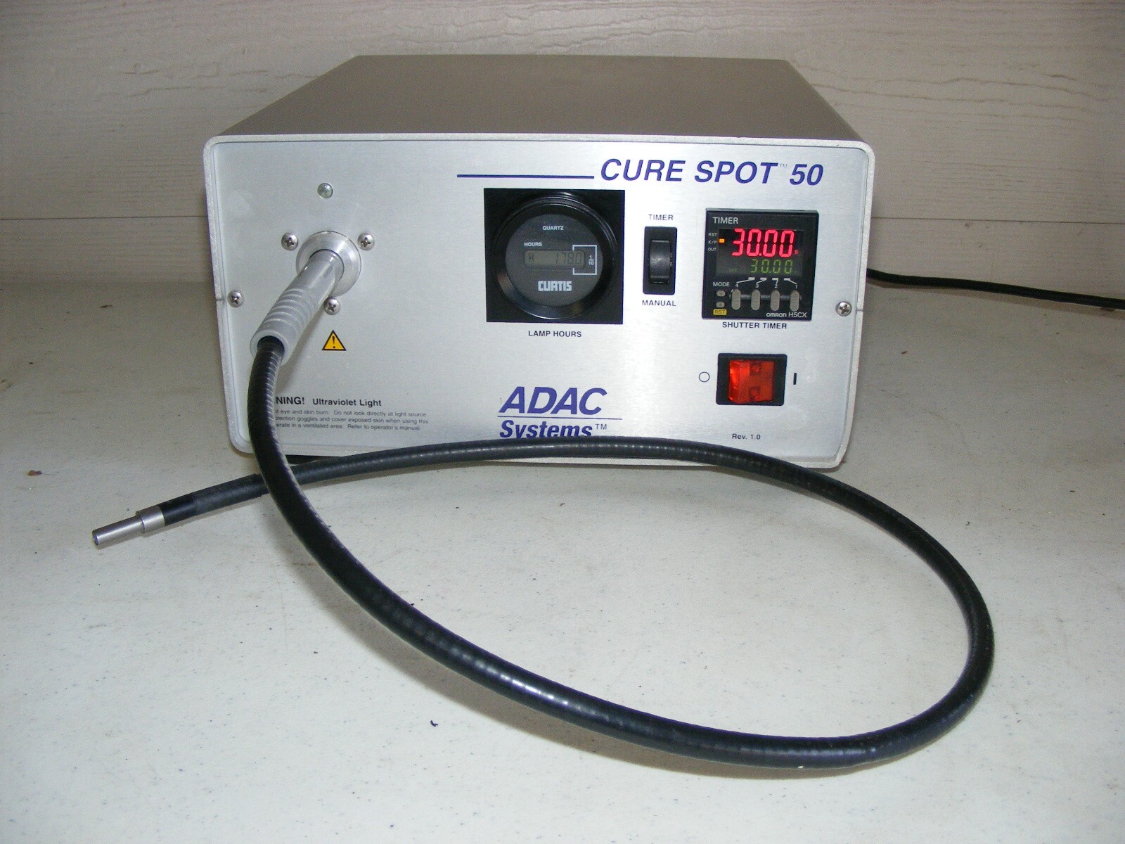 ADAC Systems Cure Spot 50 UV Ultraviolet Curing Unit