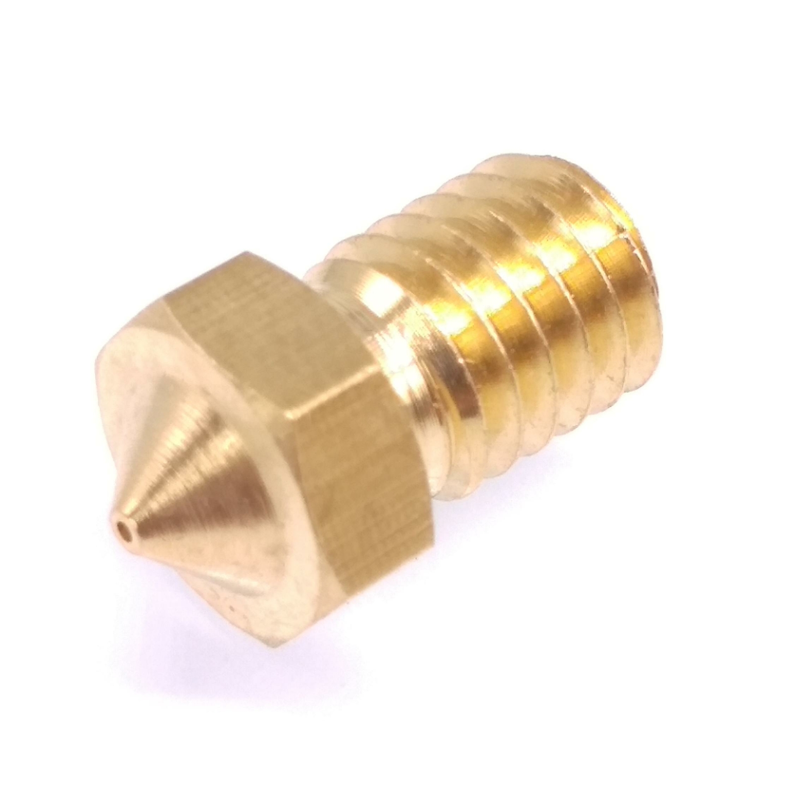 10pcs 3D Printer Extruder Brass Nozzle 0.5mm M6 Thread 1.75mm For E3D