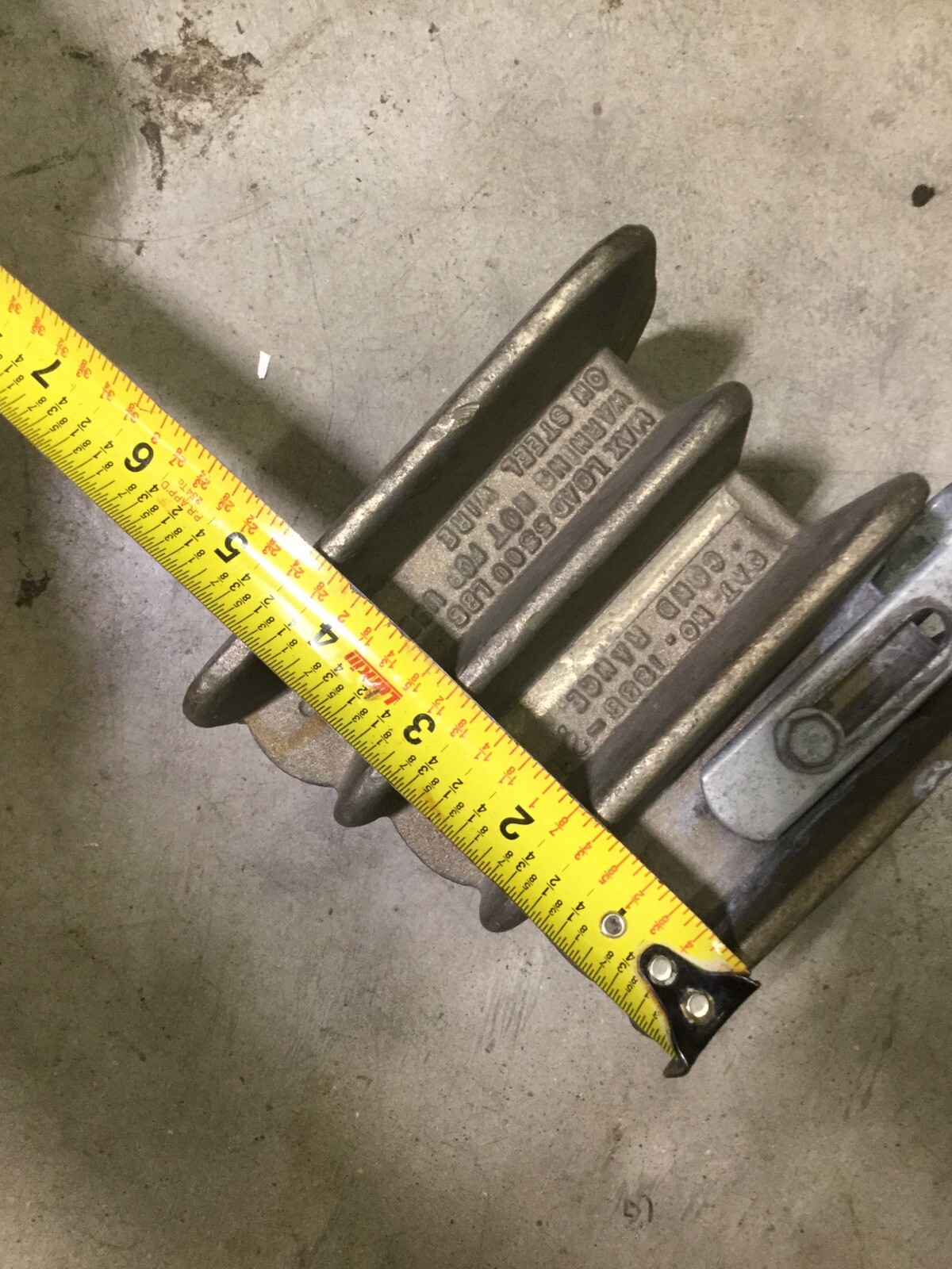 5500 # 1838-21 Conduit Brass Block? Not For Steel Wire
