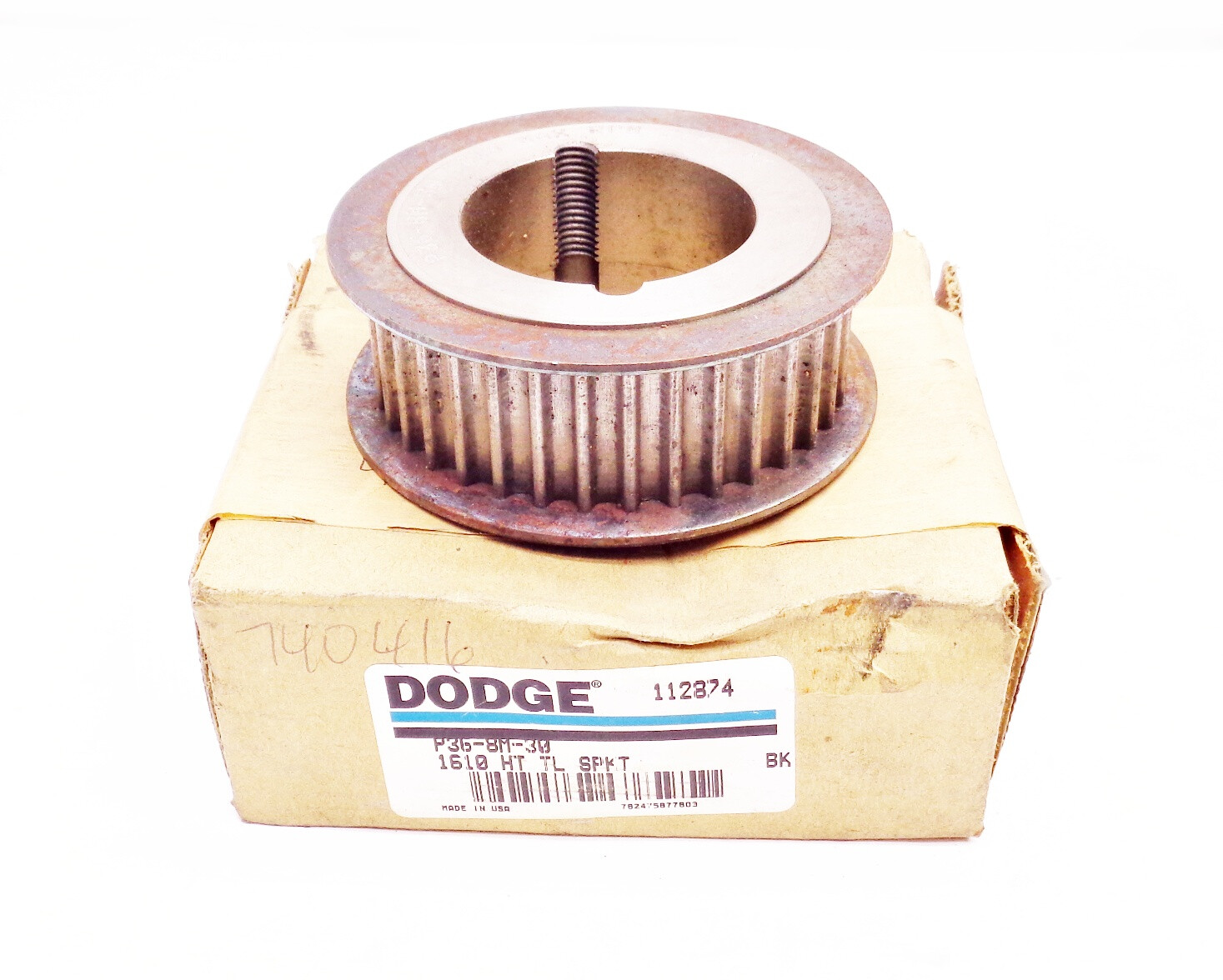 NEW DODGE P36-8M-30 HIGH 1610 HT TL TORQUE TAPER LOCK SPROCKET 112874
